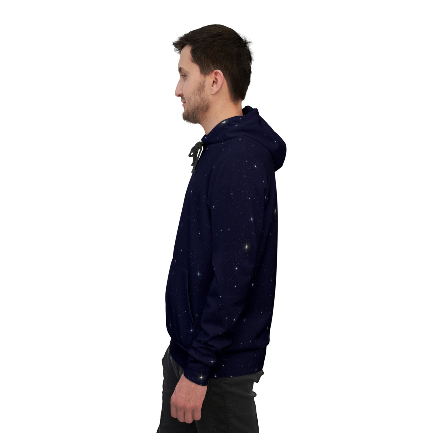 Star Studded Athletic Hoodie by Anndria