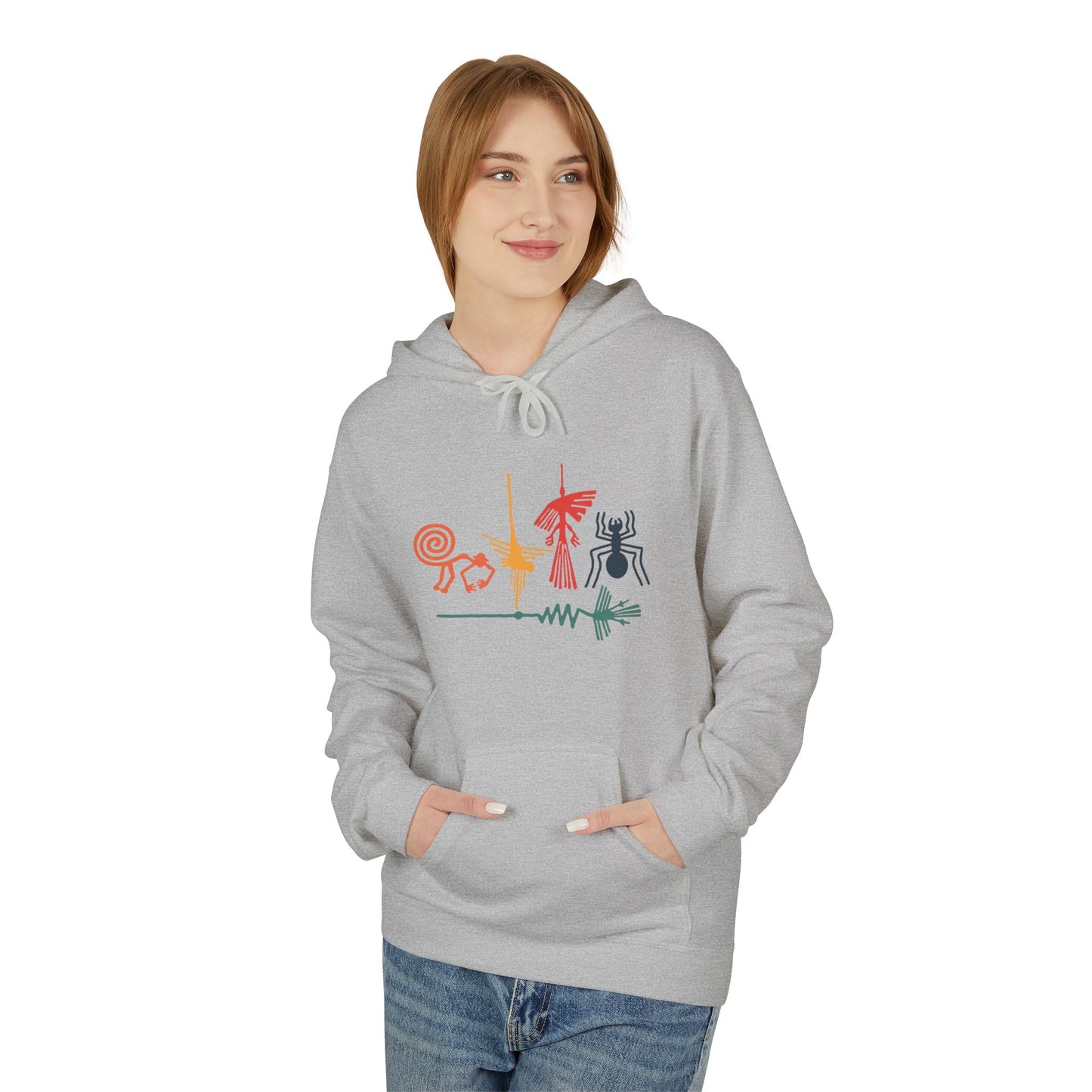 Hoodie - Nazca Lines: The Great Geoglyphs of Peru Design