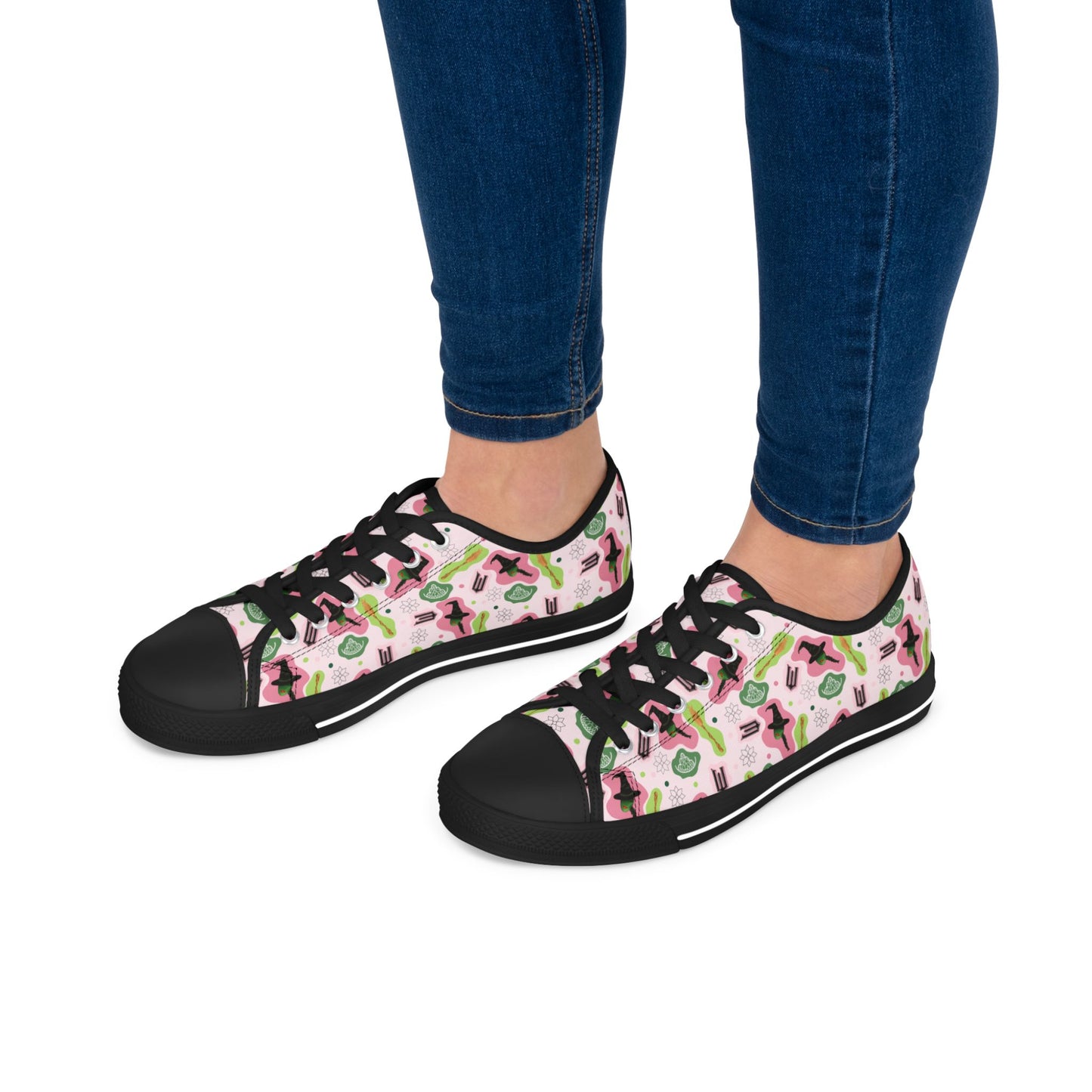 Sneakers: Wicked Themed Pattern by Anndria
