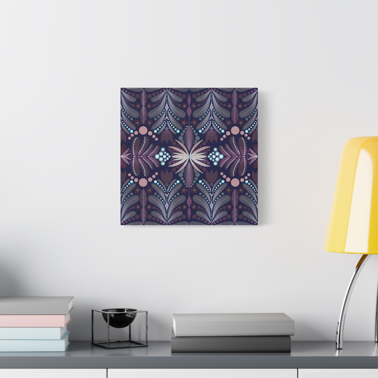 Floral Wall Art - Matte Canvas Print - Mystic Folklore
