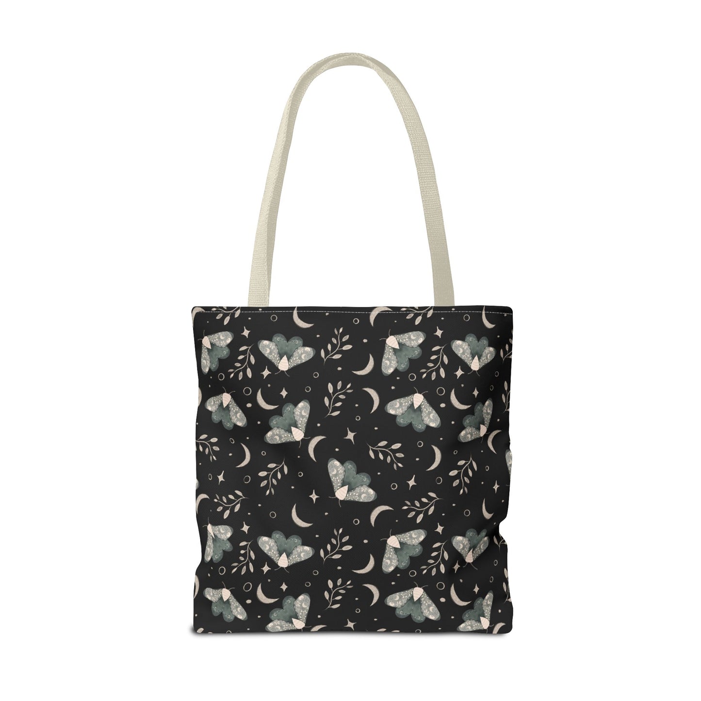 Moth Tote Bag - Witchy Aesthetic Design by Anndria