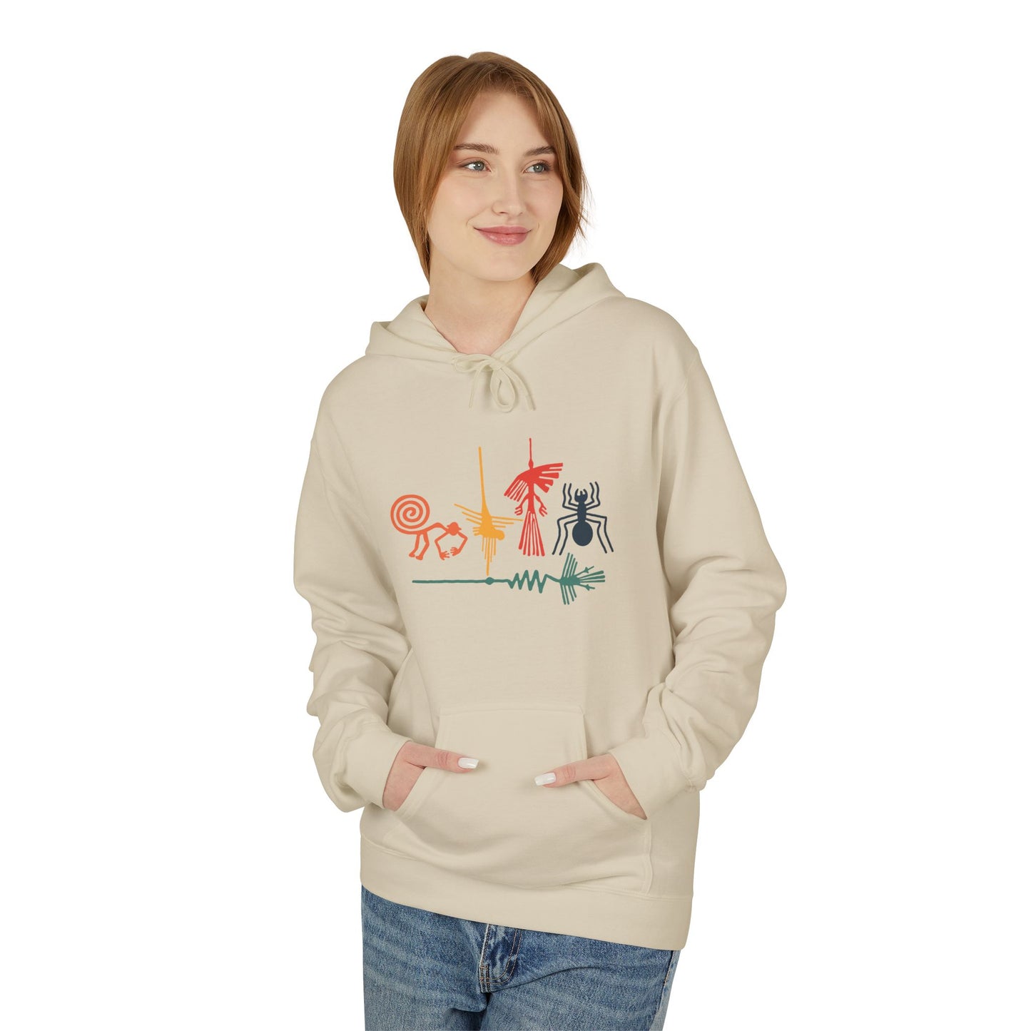 Hoodie - Nazca Lines: The Great Geoglyphs of Peru Design