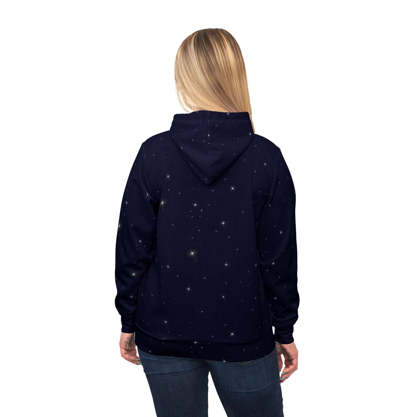 Star Studded Athletic Hoodie by Anndria