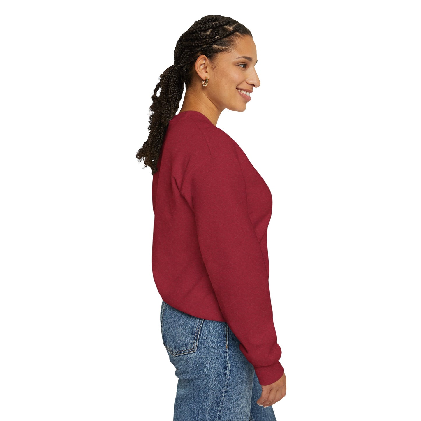 Moose Hot Chocolate Crewneck Sweatshirt by Anndria