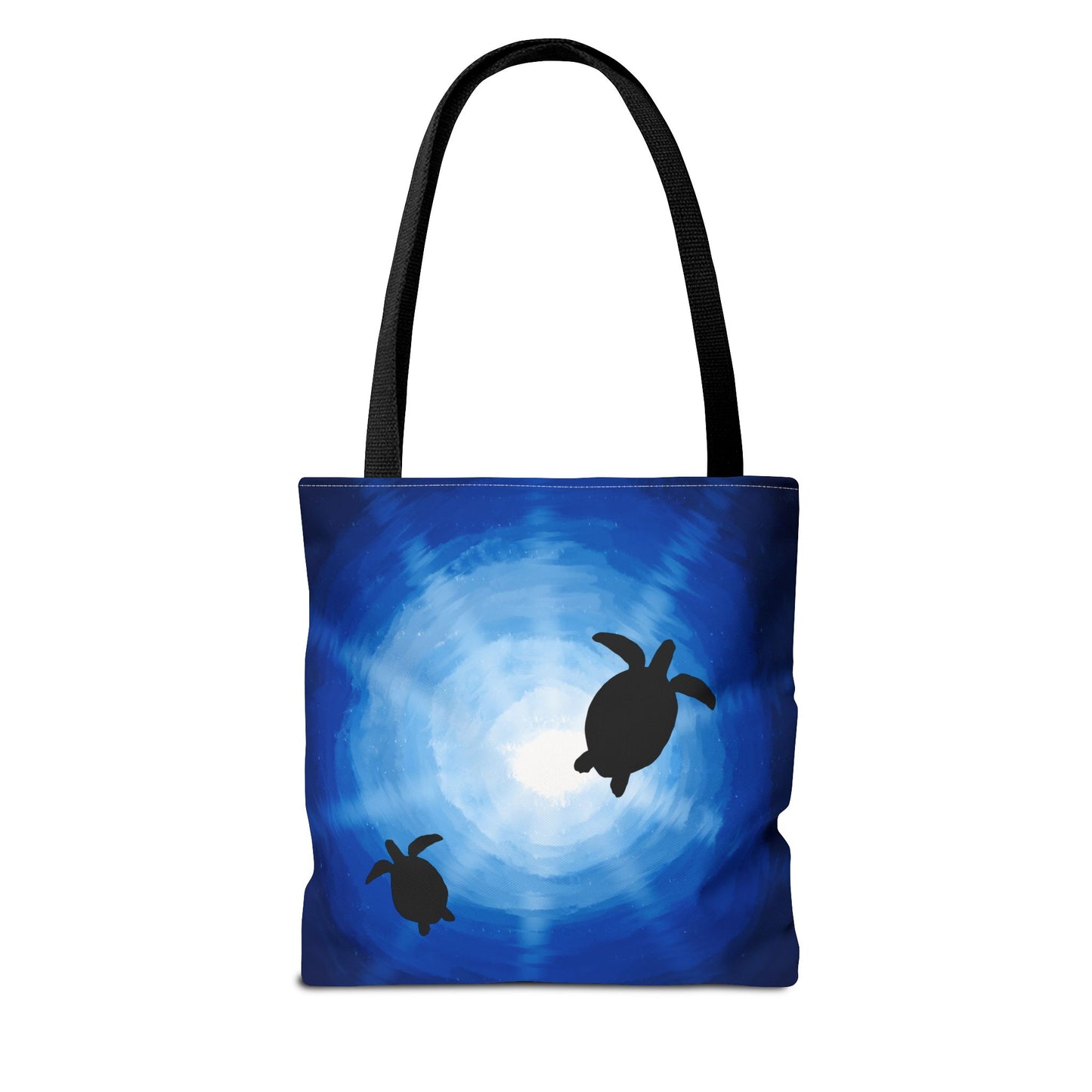 Tote Bag - Sea Turtles Swimming Hand Drawn by Anndria