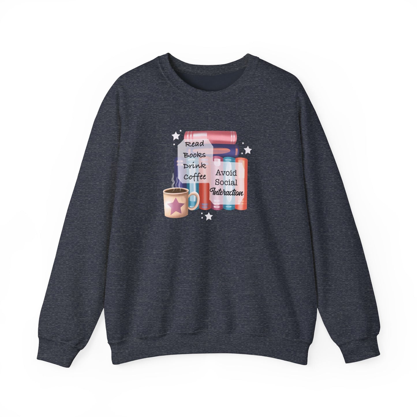 Bookworm Coffee Lover Unisex Sweatshirt