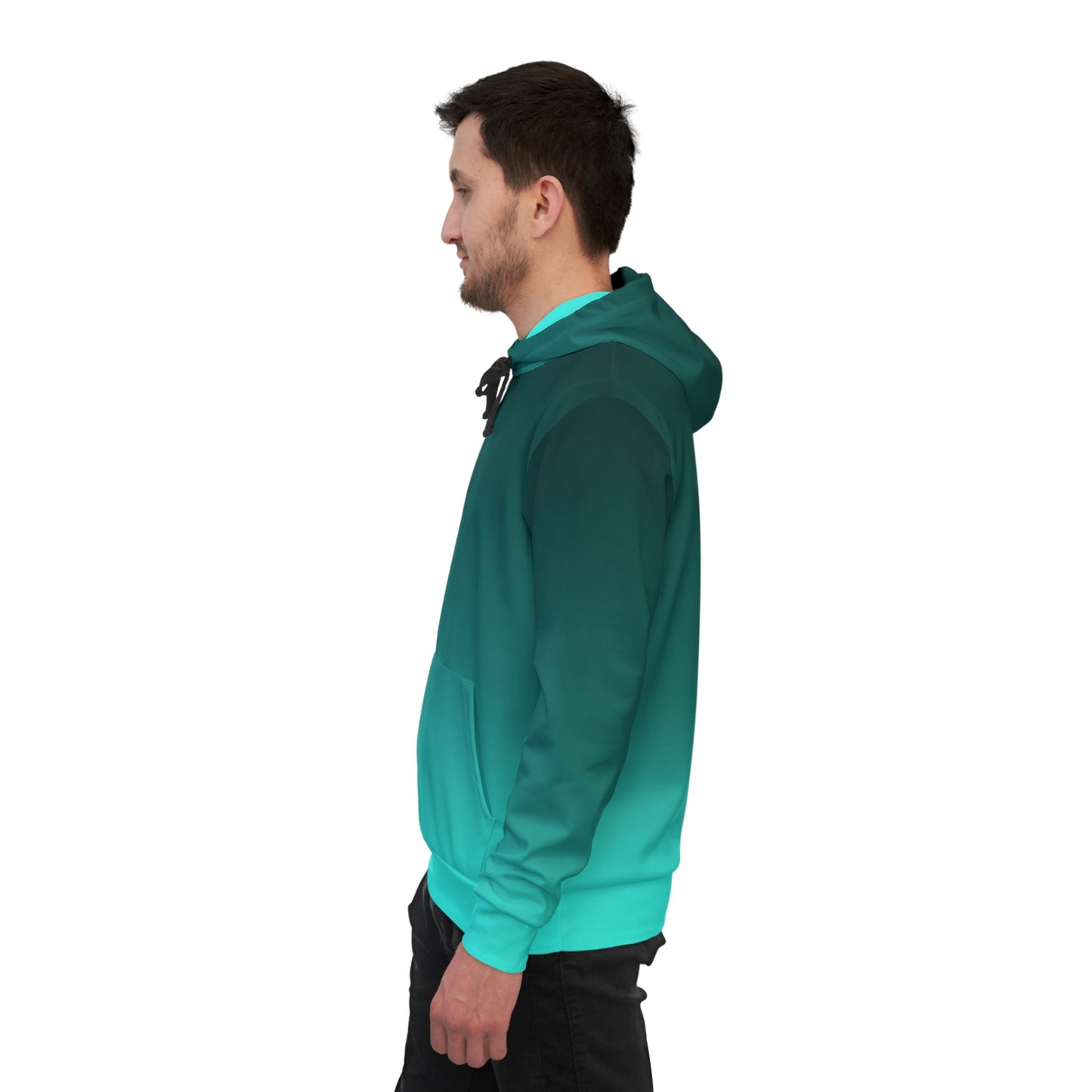 Teal Ombre Hoodie