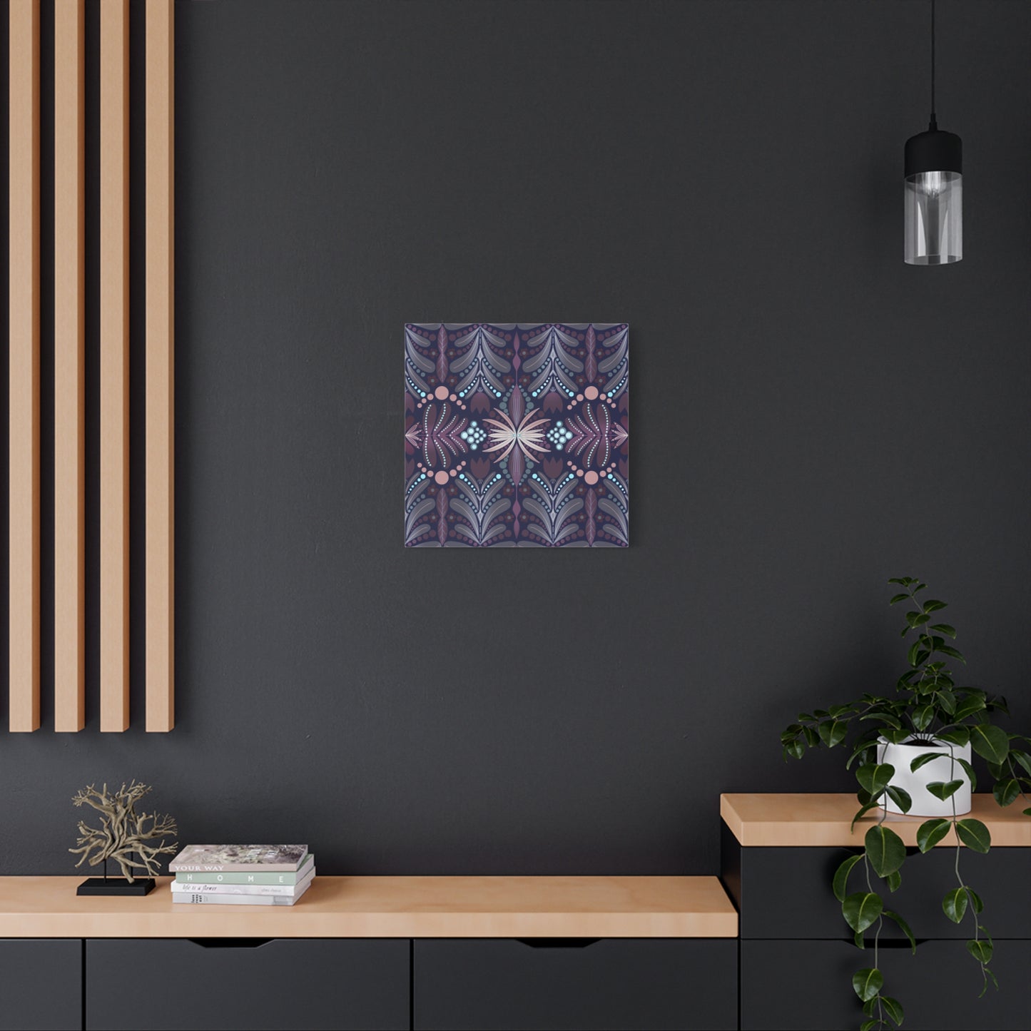 Floral Wall Art - Matte Canvas Print - Mystic Folklore