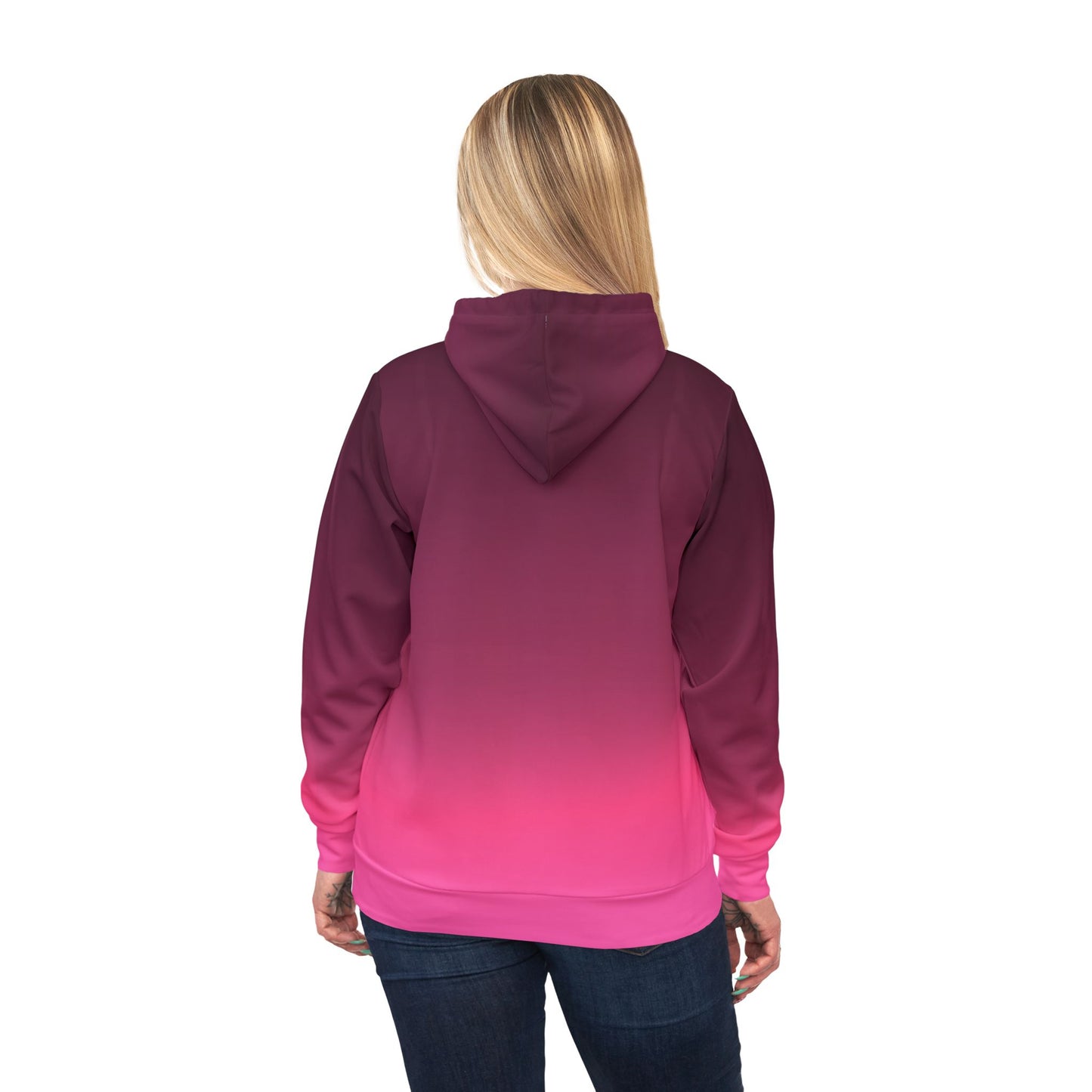 Pink Ombre Hoodie