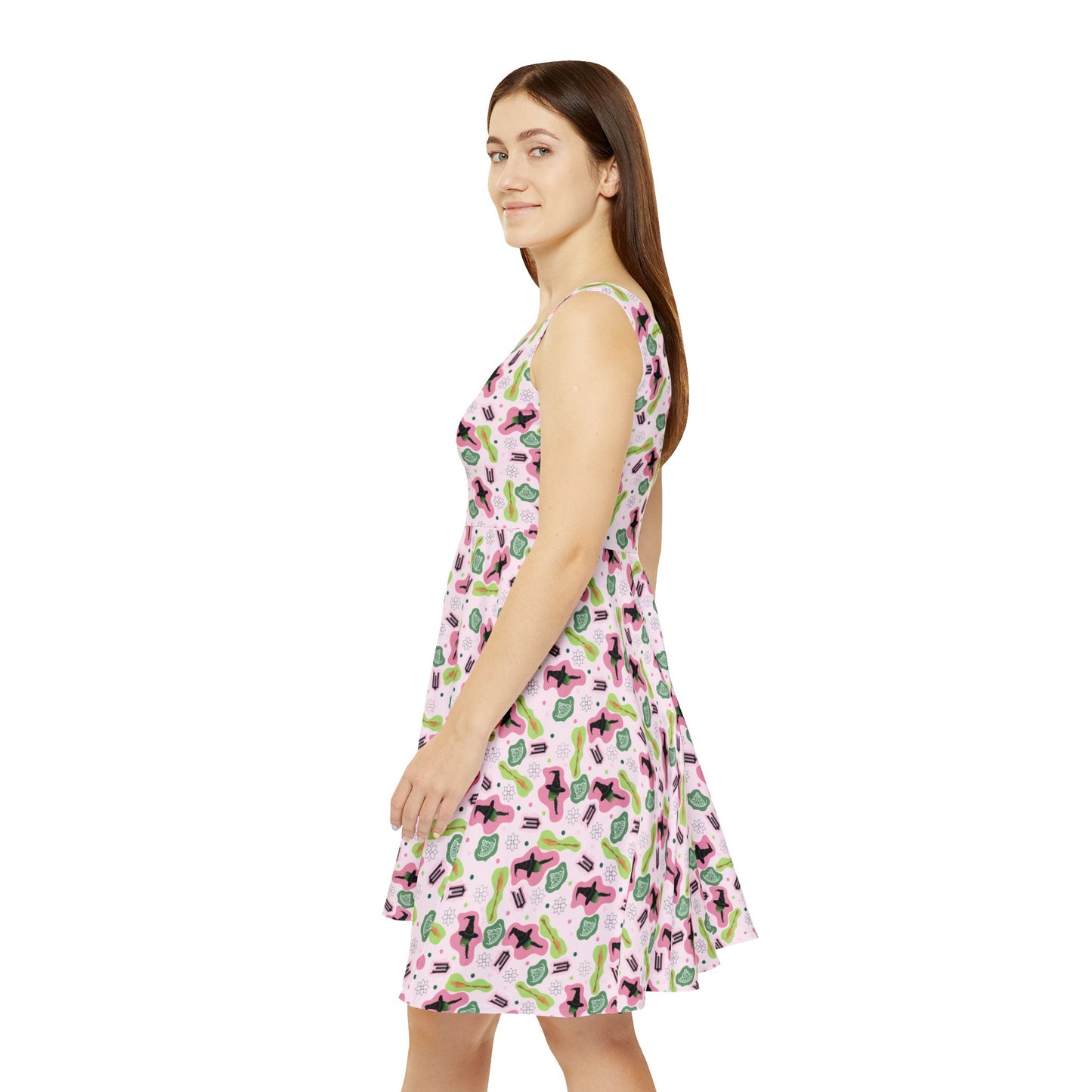 Skater Dress Wicked, Wizard of Oz Pattern by Anndria