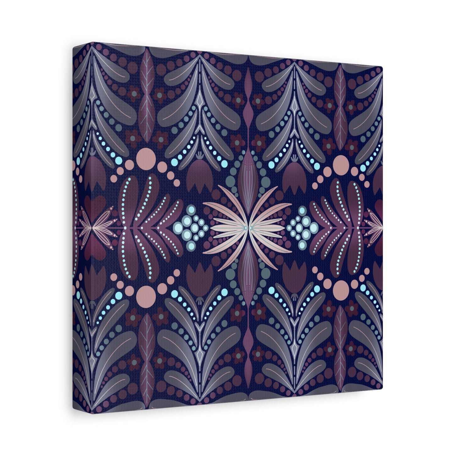 Floral Wall Art - Matte Canvas Print - Mystic Folklore