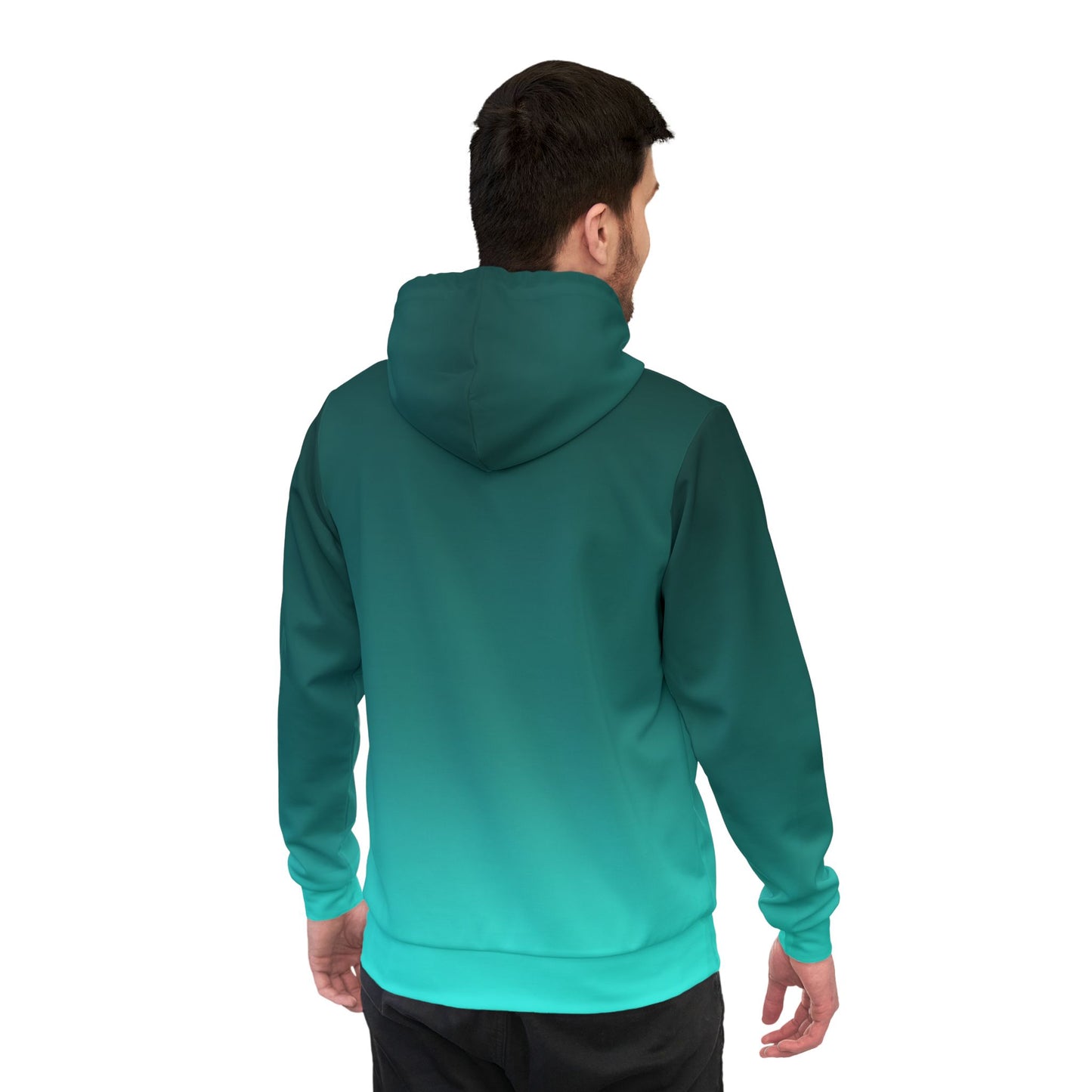 Teal Ombre Hoodie