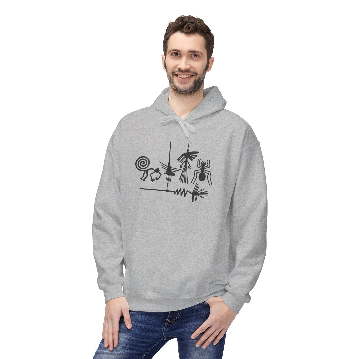 Hoodie - Nazca Lines: The Great Geoglyphs of Peru Design