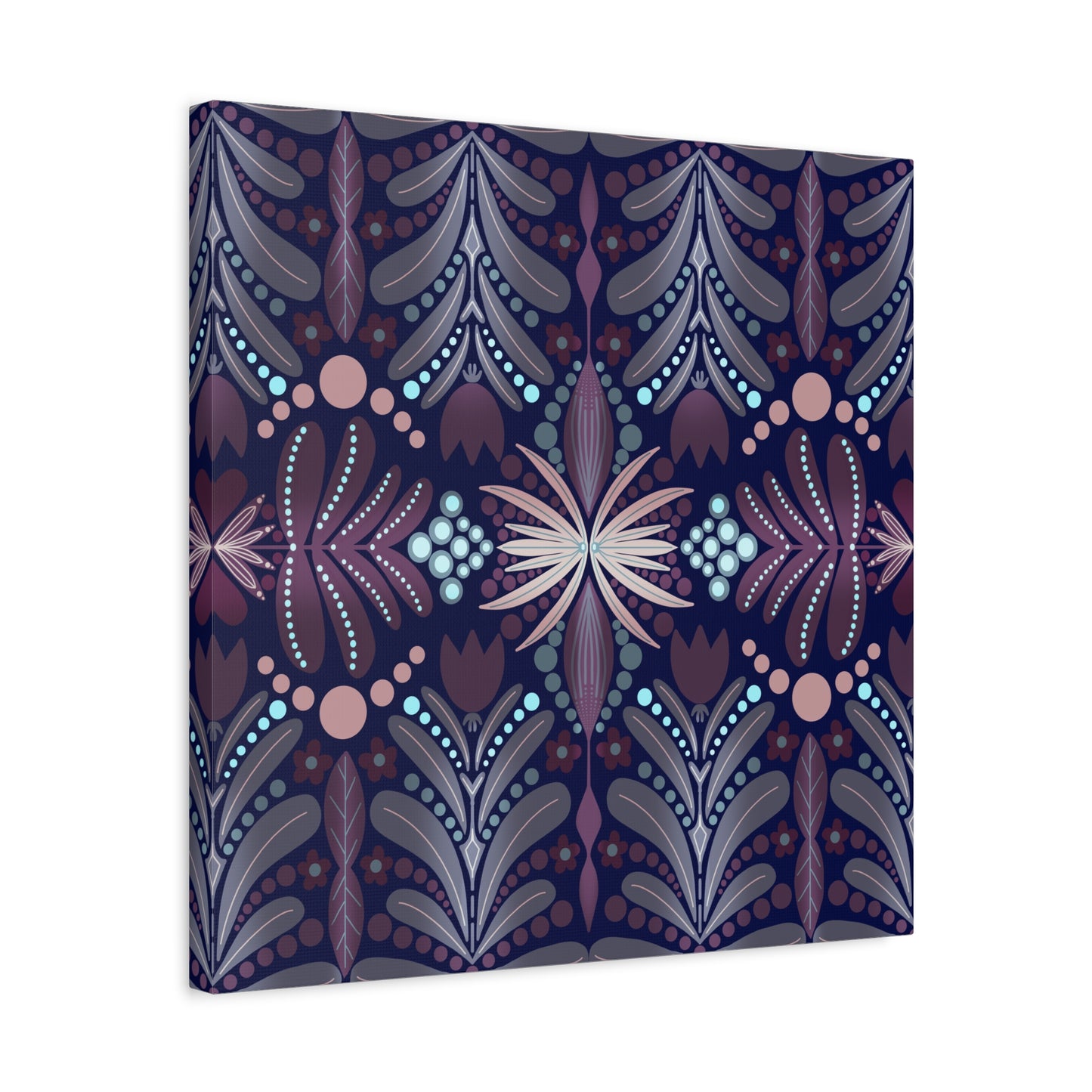 Floral Wall Art - Matte Canvas Print - Mystic Folklore
