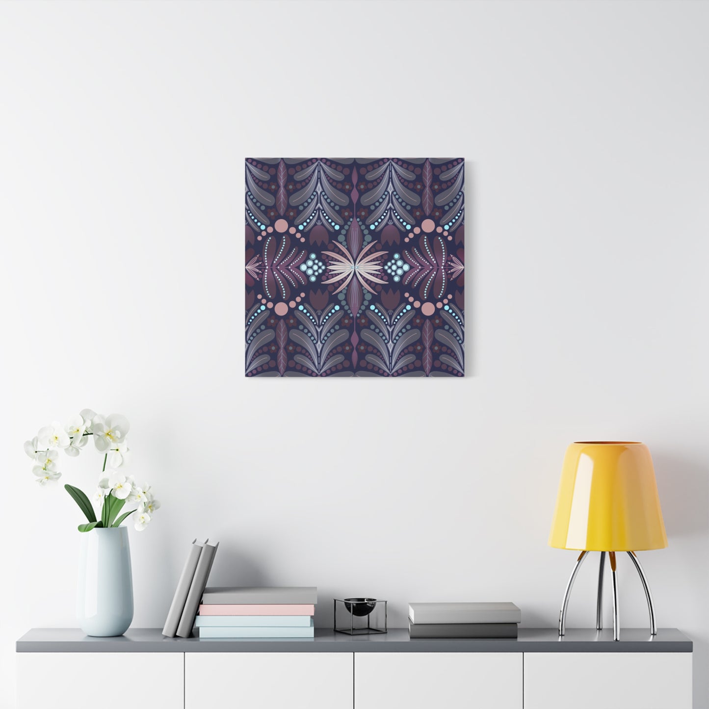 Floral Wall Art - Matte Canvas Print - Mystic Folklore