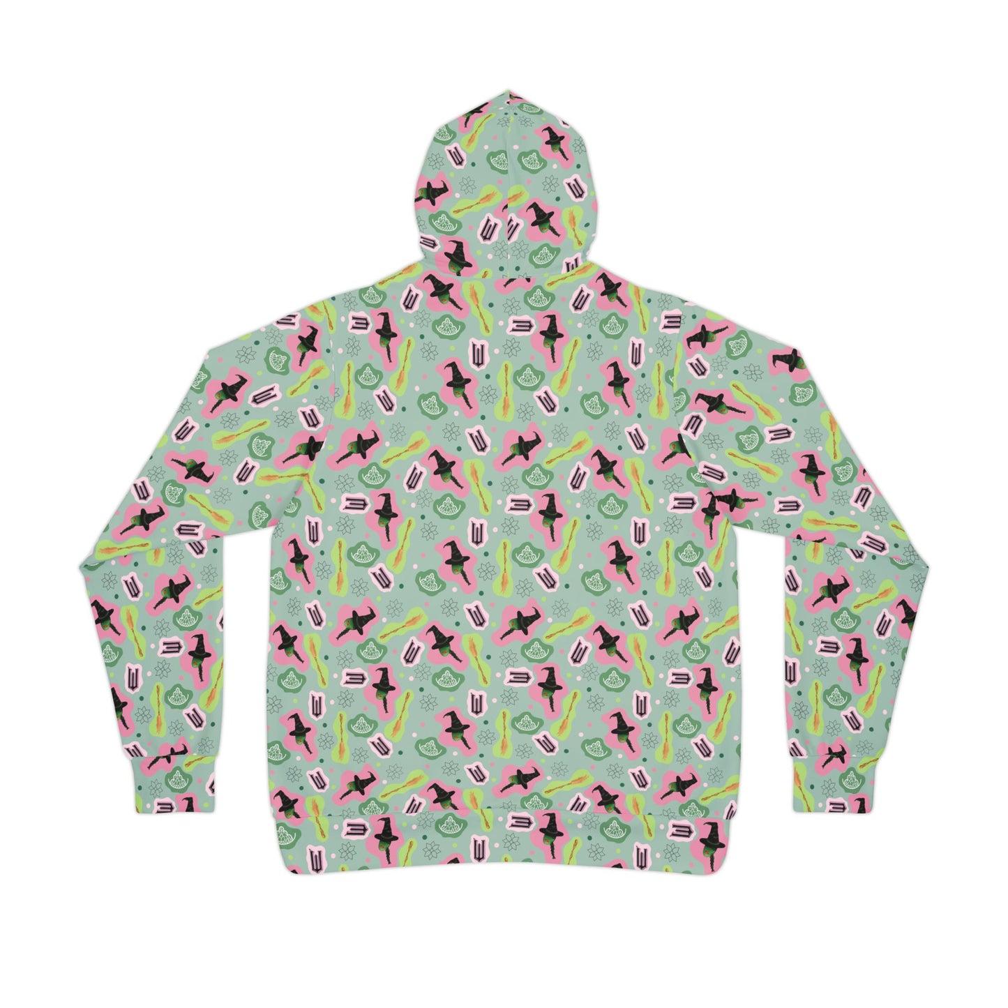 Wicked Athletic Hoodie with Anndria's Themed Pattern