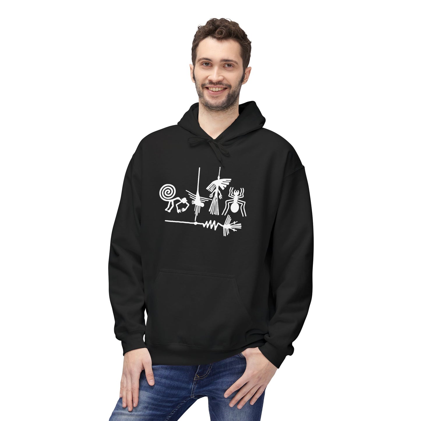 Hoodie - Nazca Lines: The Great Geoglyphs of Peru Design