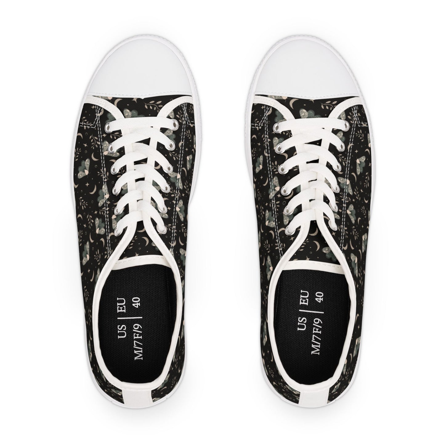 Sneakers Witchy Moth Design by Anndria