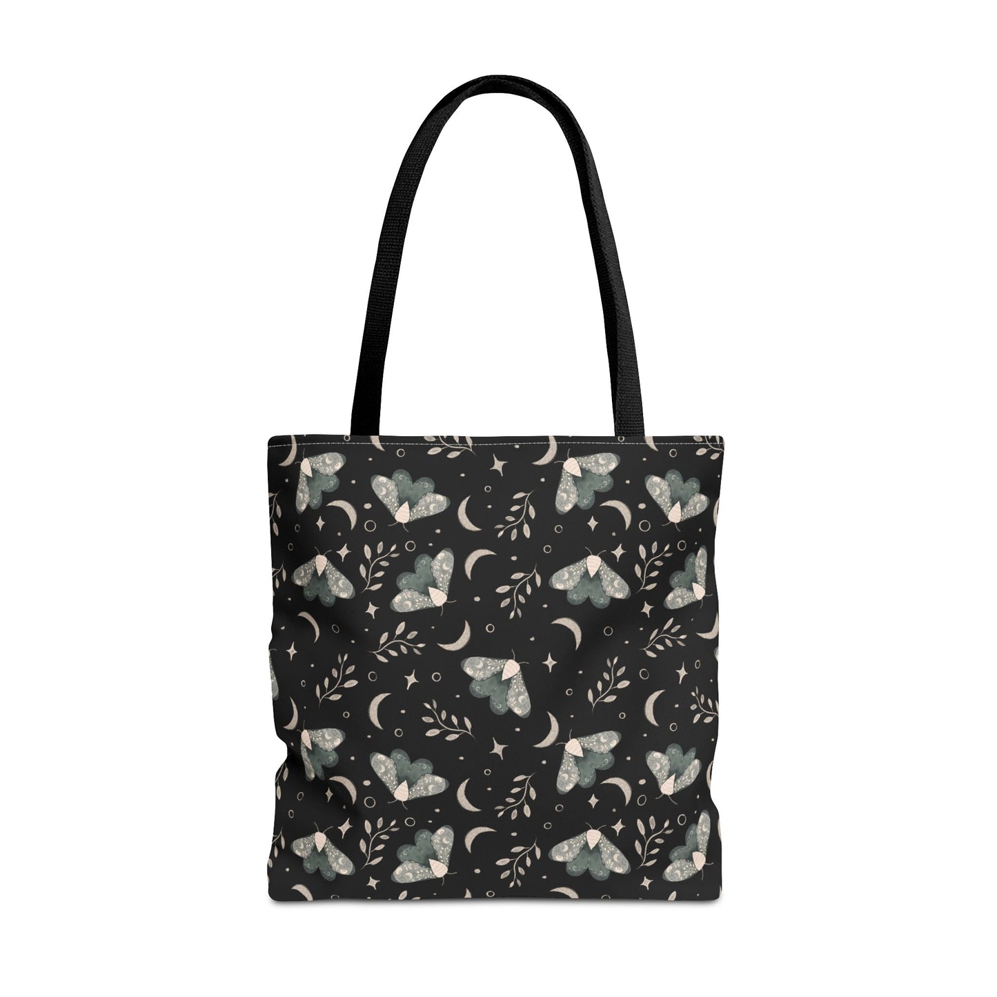 Moth Tote Bag - Witchy Aesthetic Design by Anndria