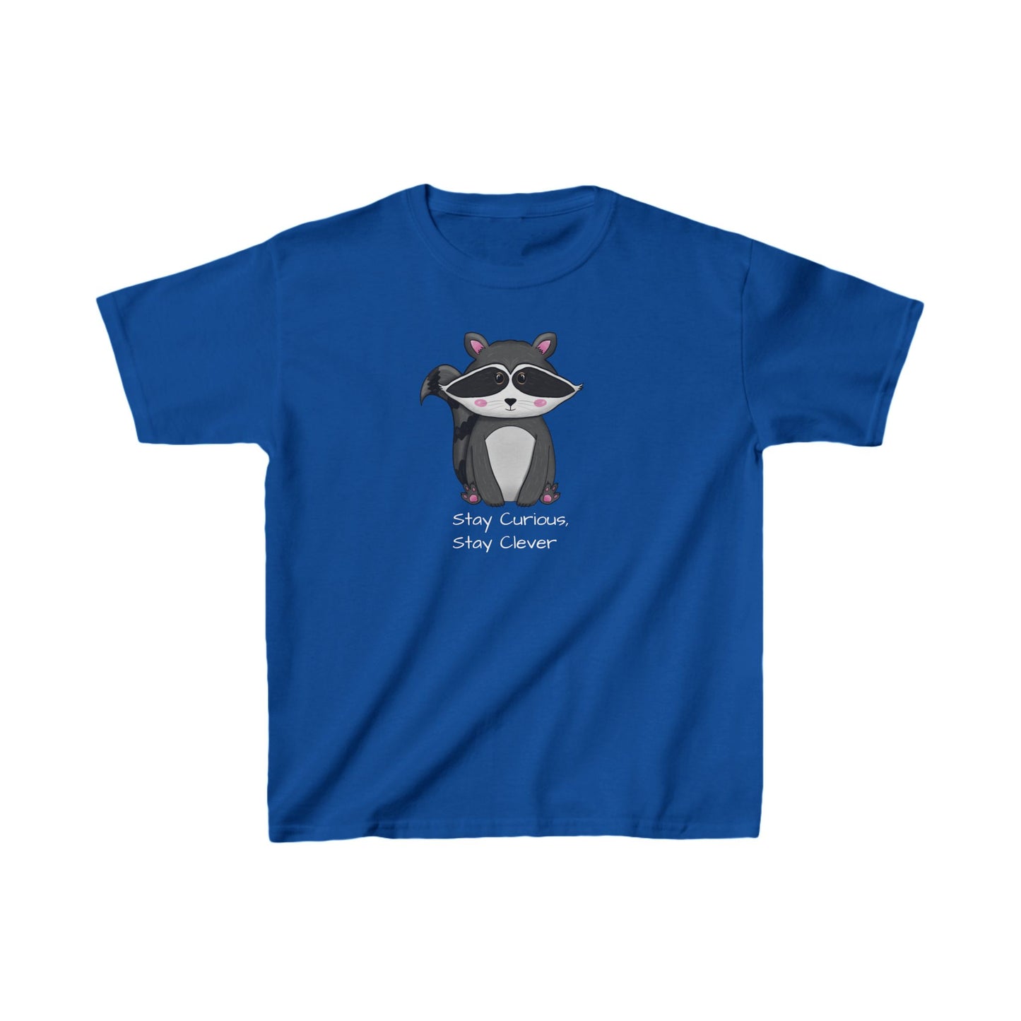 Raccoon Tee, Midnight Mischief, Kids Shirt, Children's Clothing, Cute Animal Illustration, Anndria Design