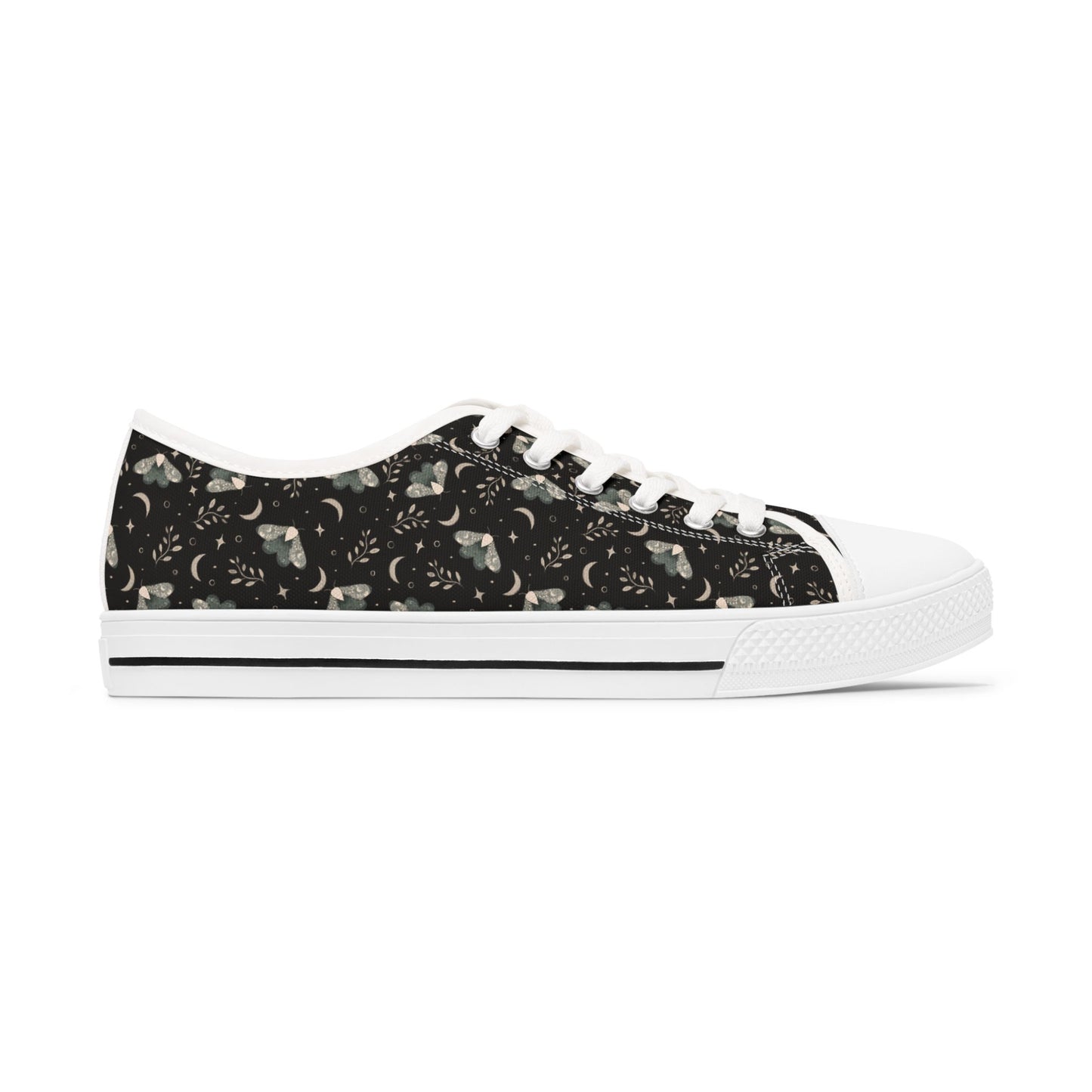 Sneakers Witchy Moth Design by Anndria