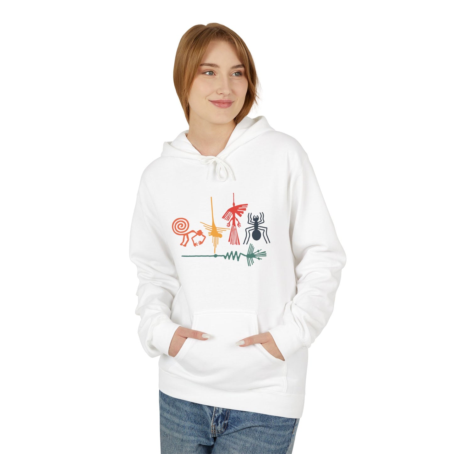 Hoodie - Nazca Lines: The Great Geoglyphs of Peru Design