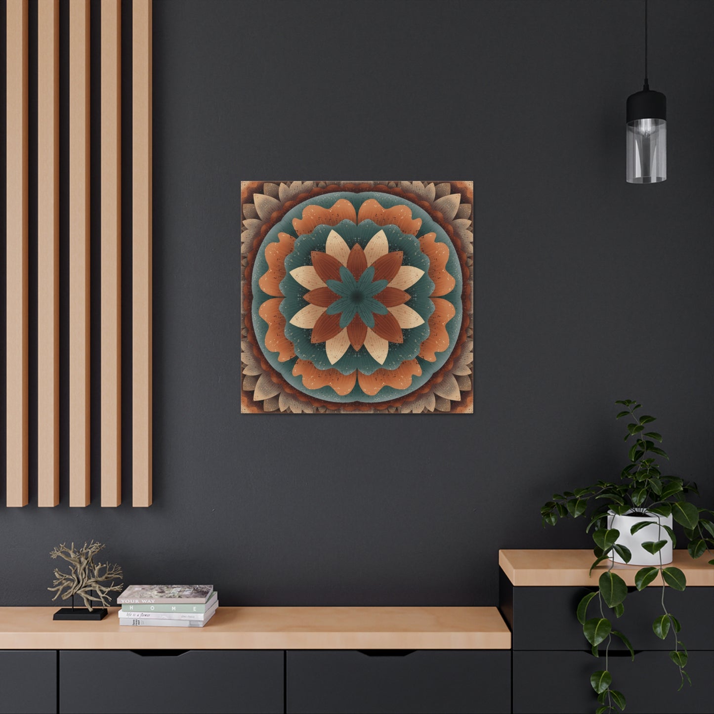 Harvest Harmony Canvas Gallery Wrap | Vibrant Wall Art by Anndria | Cotton Canvas, Multiple Sizes Available