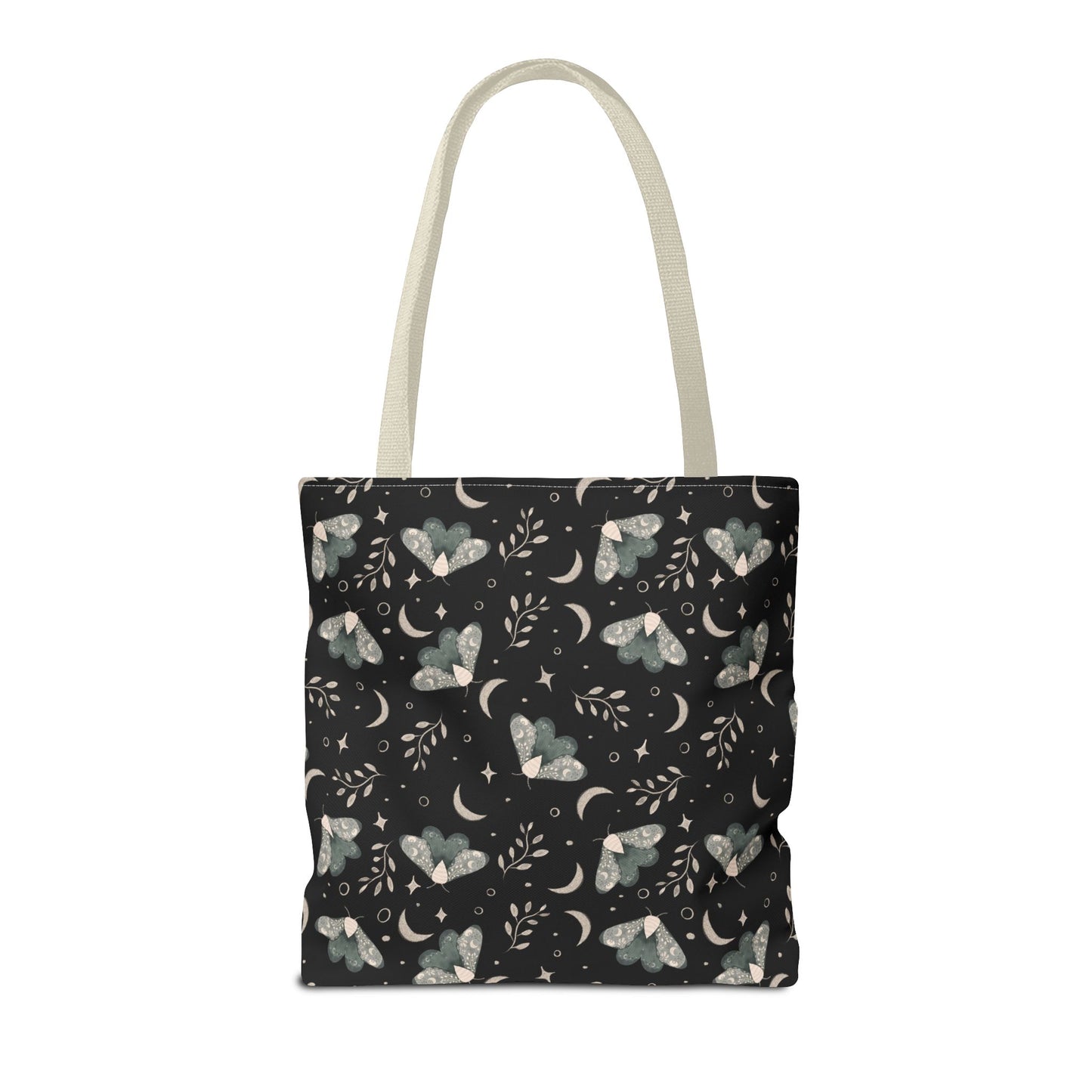 Moth Tote Bag - Witchy Aesthetic Design by Anndria