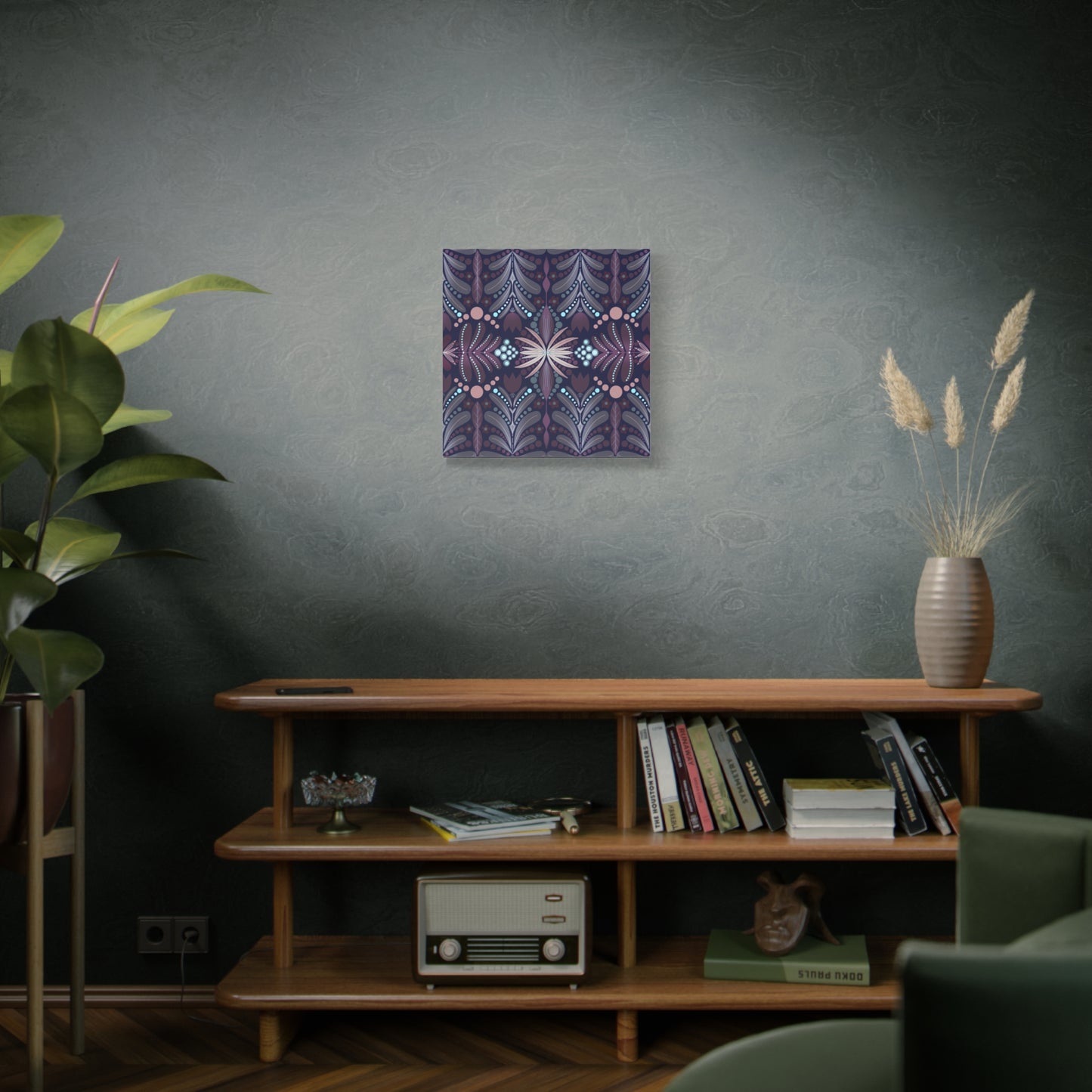 Floral Wall Art - Matte Canvas Print - Mystic Folklore