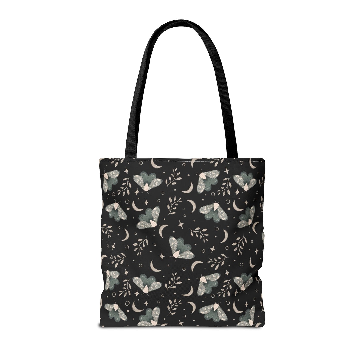 Moth Tote Bag - Witchy Aesthetic Design by Anndria