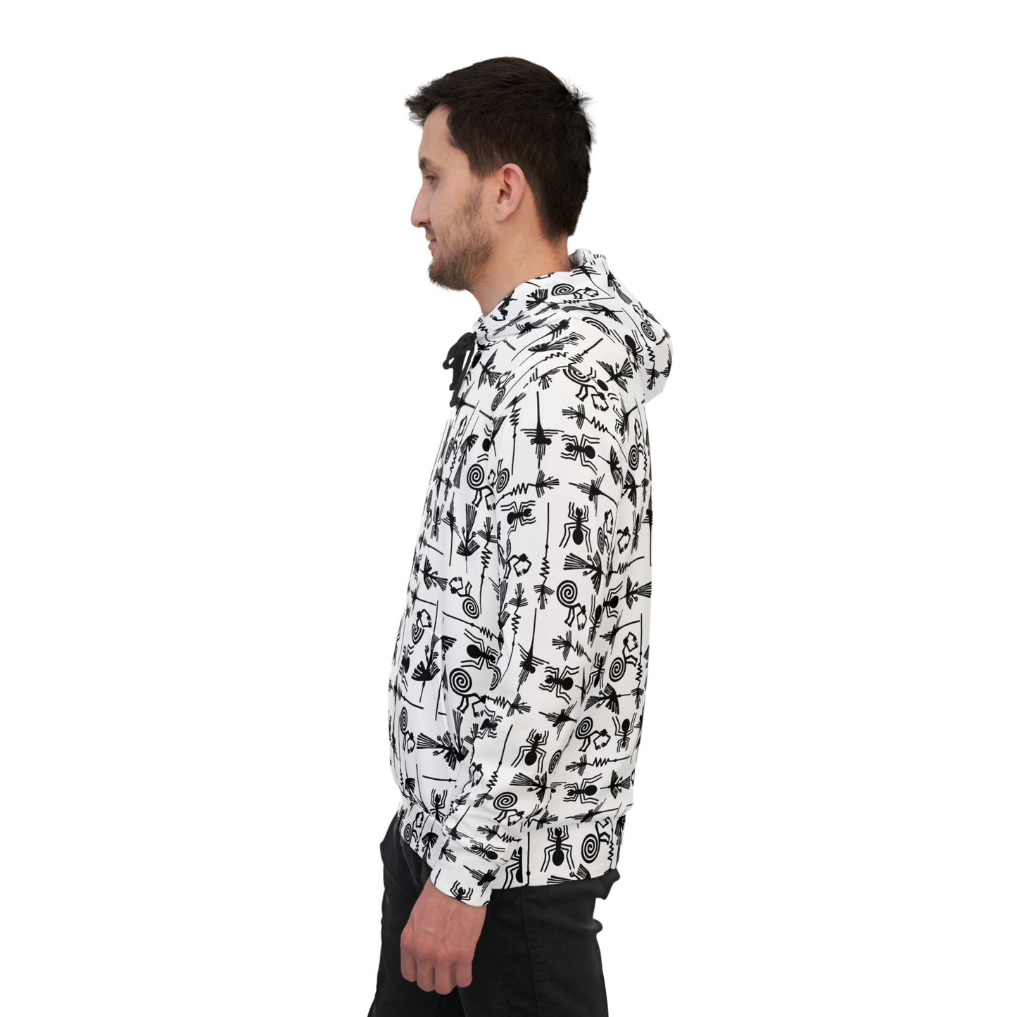 Nazca Lines Geoglyphs Peru Design Hoodie