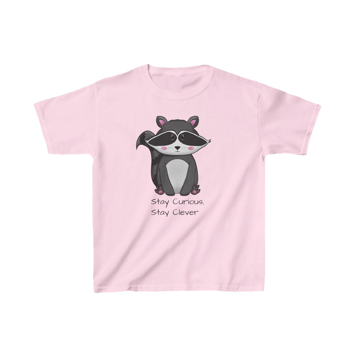 Raccoon Tee, Midnight Mischief, Kids Shirt, Children's Clothing, Cute Animal Illustration, Anndria Design