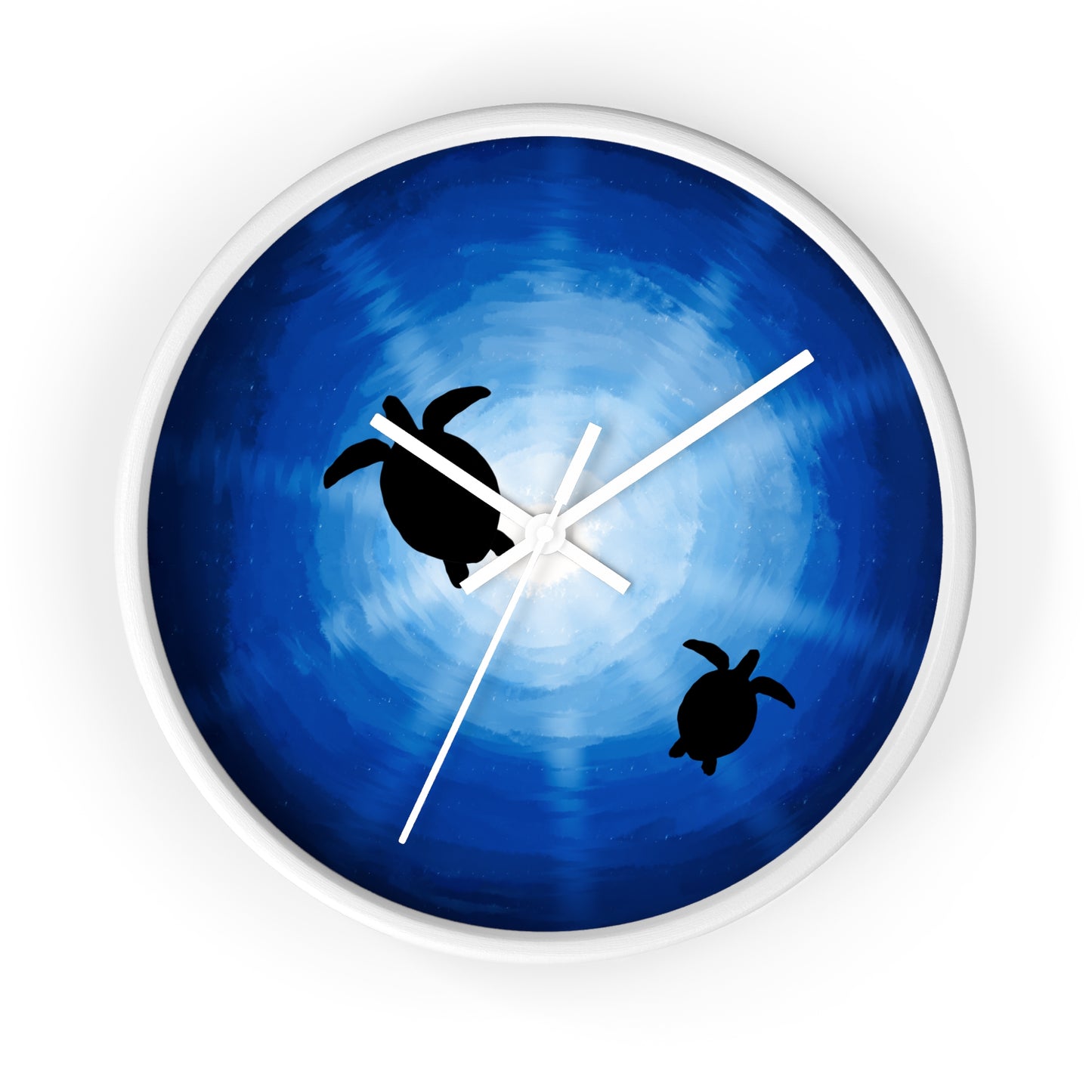 Serene Ocean Turtle Wall Clock - Nautical Home Decor, Ideal Gift for Ocean Lovers