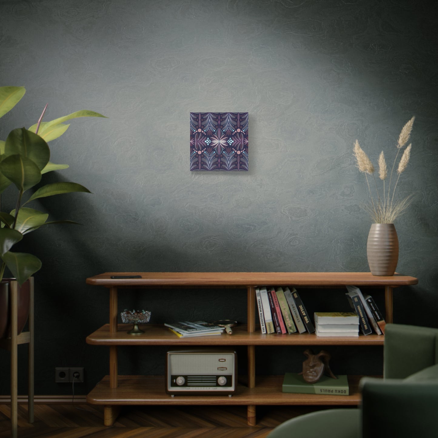 Floral Wall Art - Matte Canvas Print - Mystic Folklore