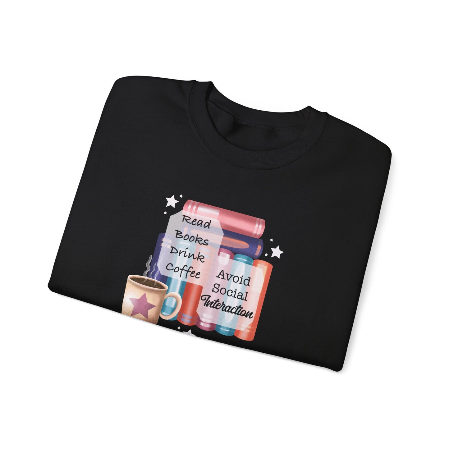 Bookworm Coffee Lover Unisex Sweatshirt