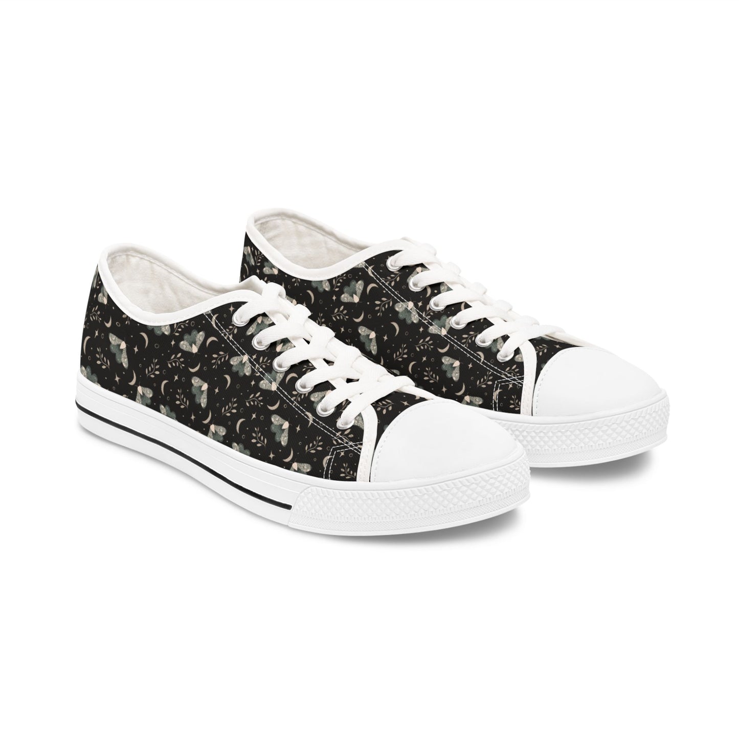 Sneakers Witchy Moth Design by Anndria