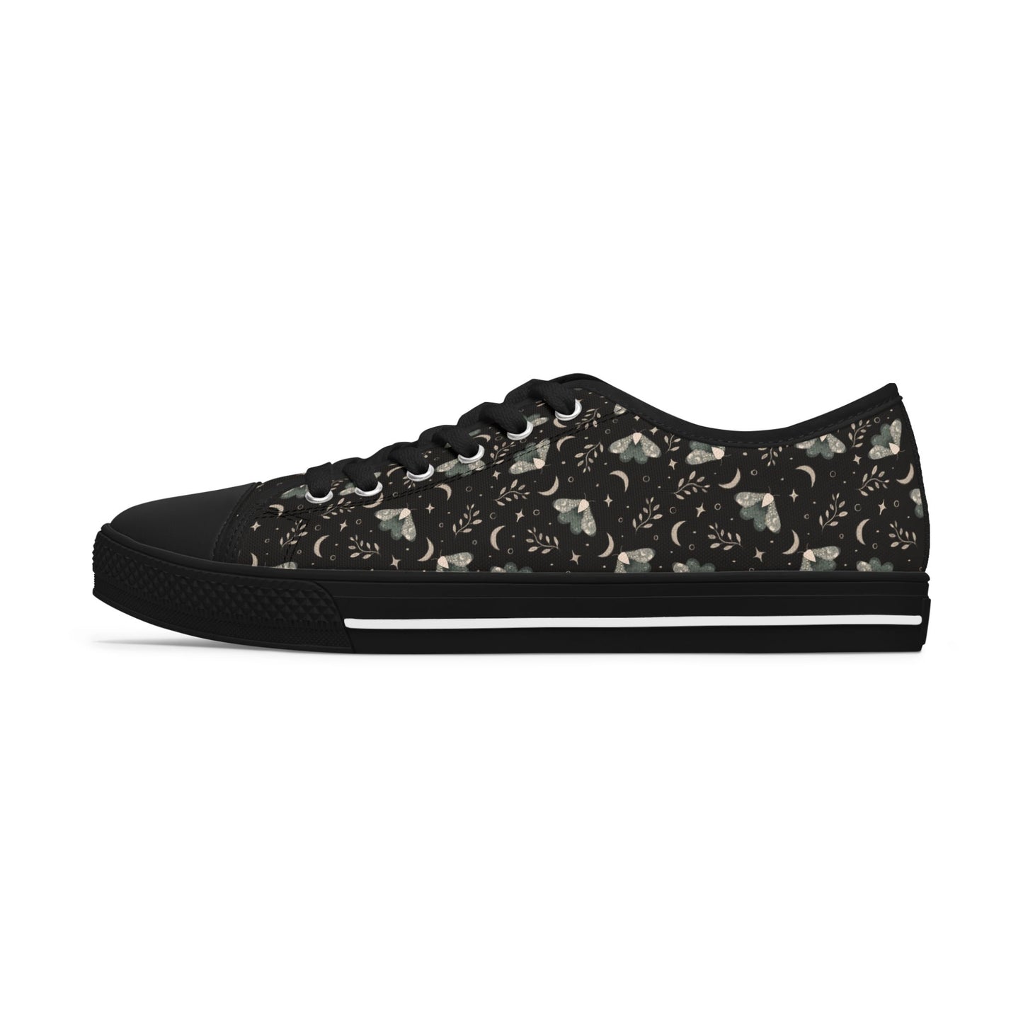 Sneakers Witchy Moth Design by Anndria