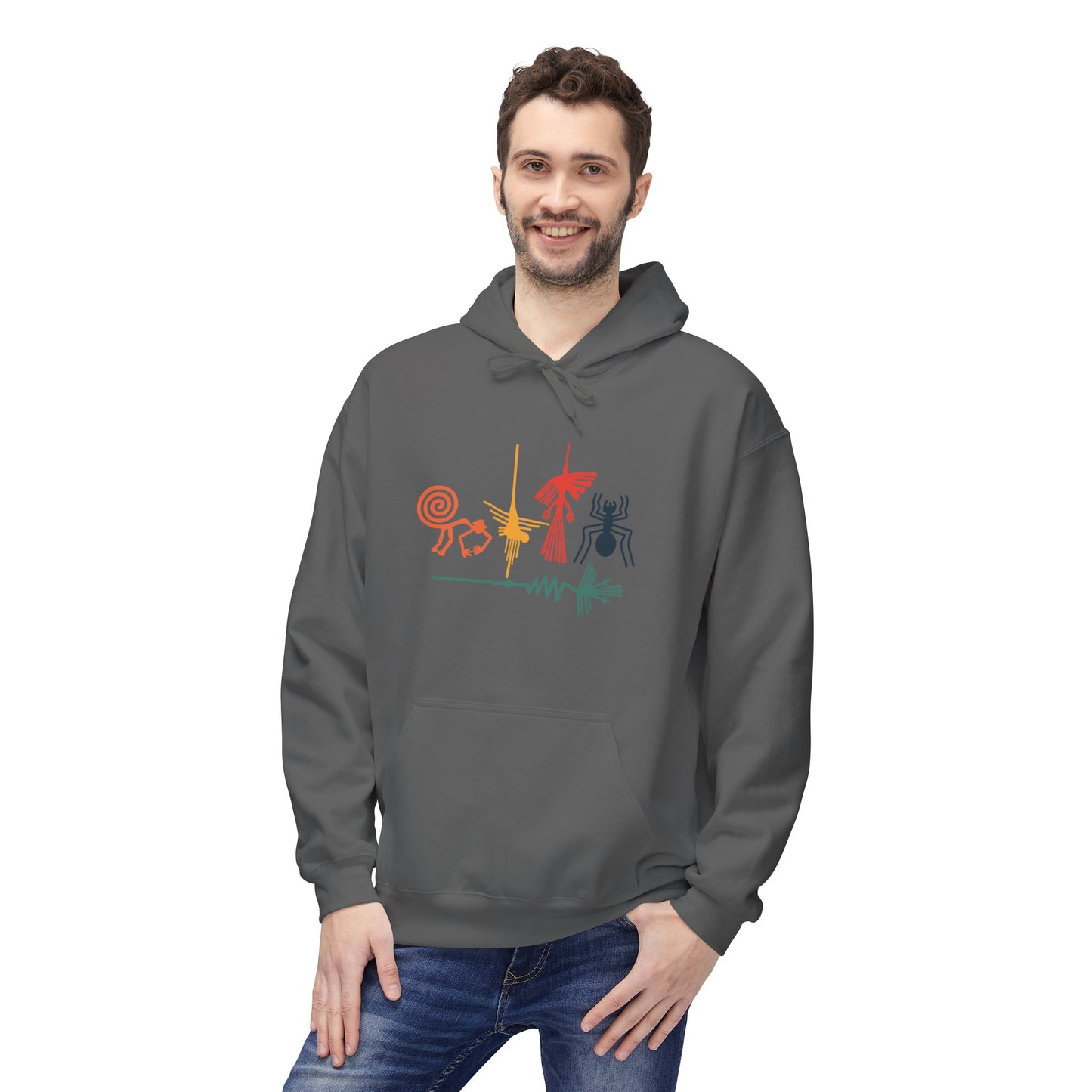 Hoodie - Nazca Lines: The Great Geoglyphs of Peru Design