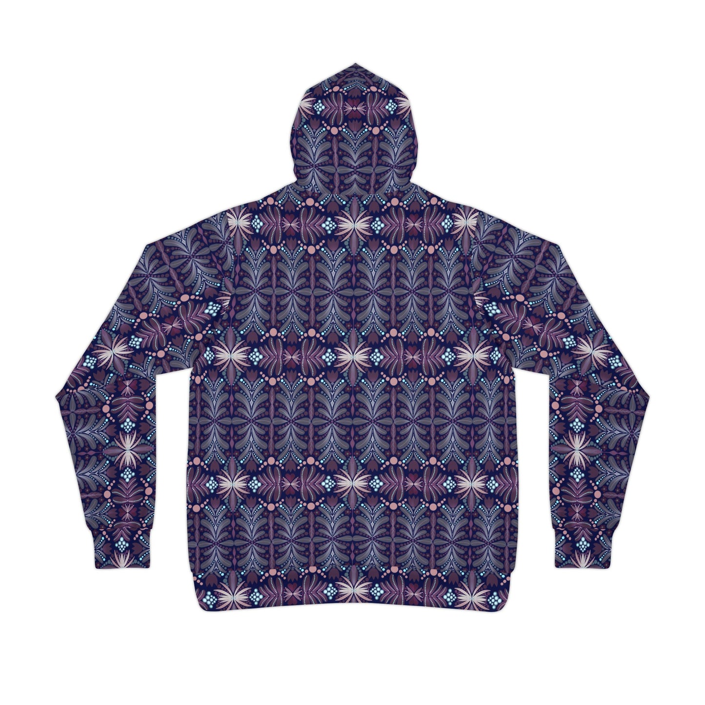 Vibrant Kaleidoscope Athletic Hoodie for Active Lifestyle