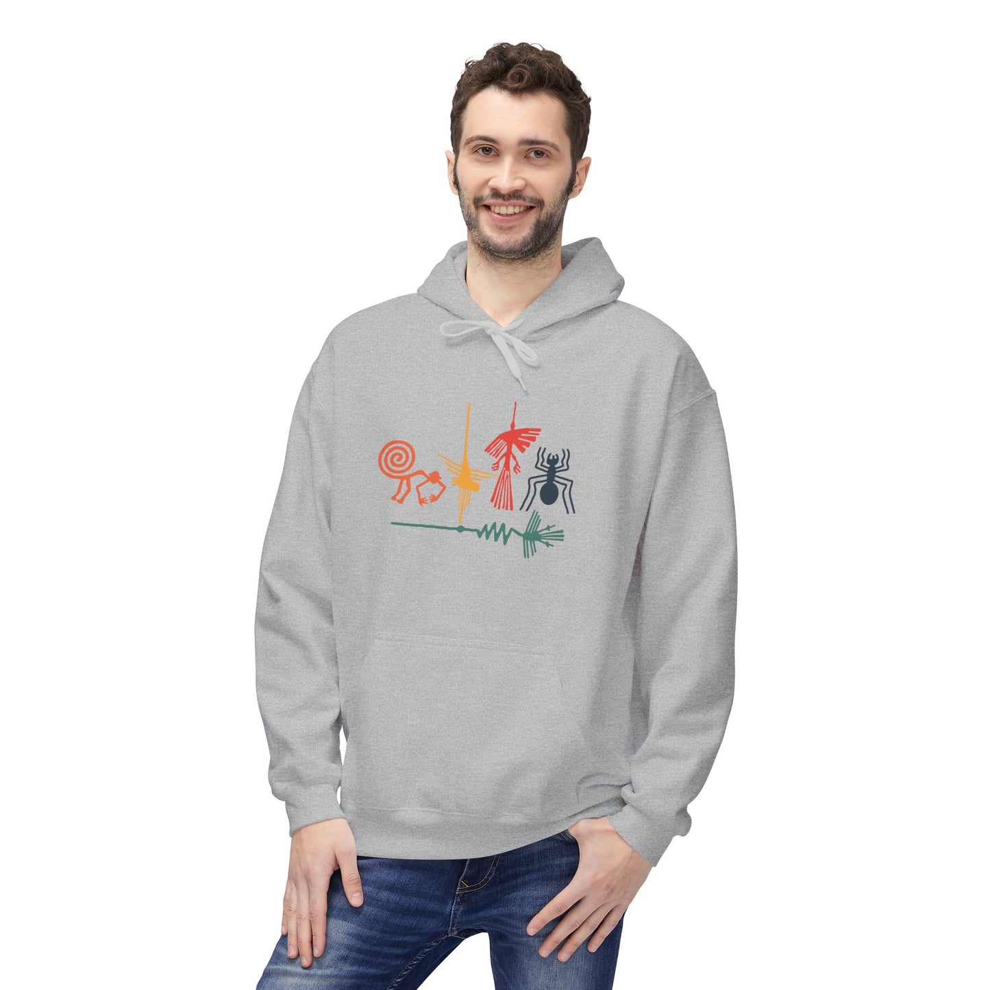 Hoodie - Nazca Lines: The Great Geoglyphs of Peru Design