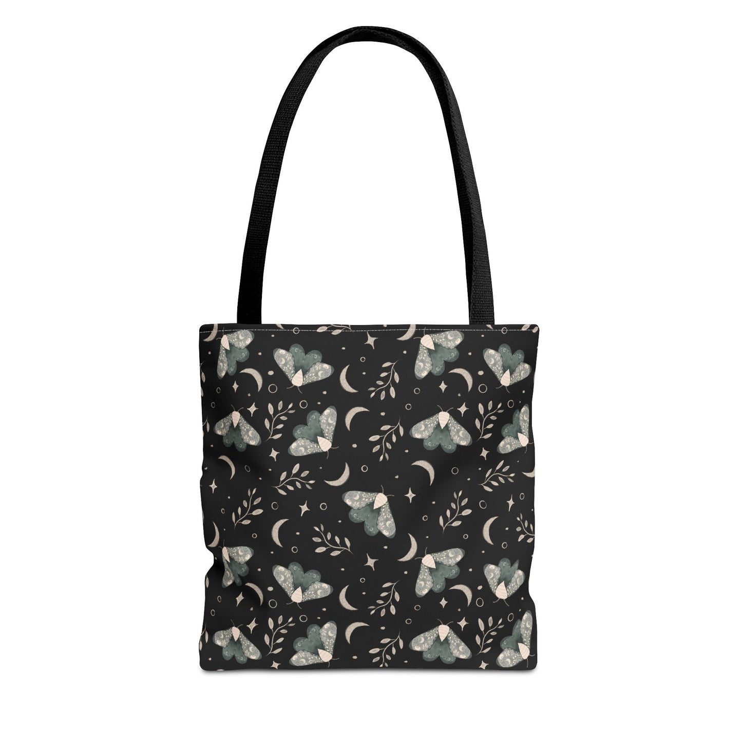 Moth Tote Bag - Witchy Aesthetic Design by Anndria