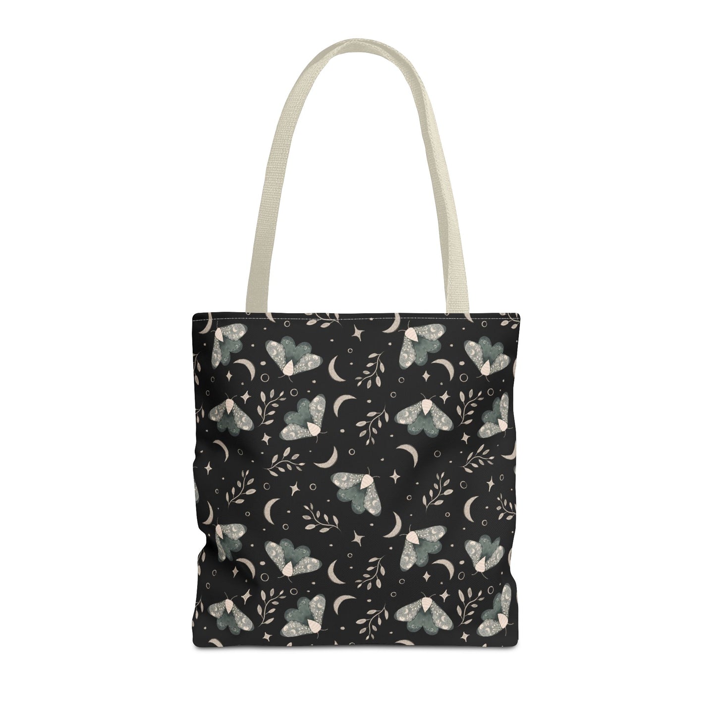Moth Tote Bag - Witchy Aesthetic Design by Anndria