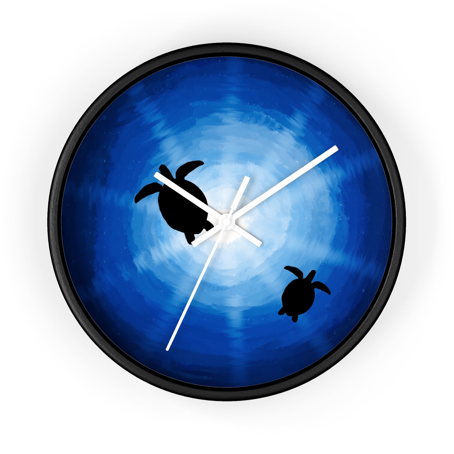 Serene Ocean Turtle Wall Clock - Nautical Home Decor, Ideal Gift for Ocean Lovers