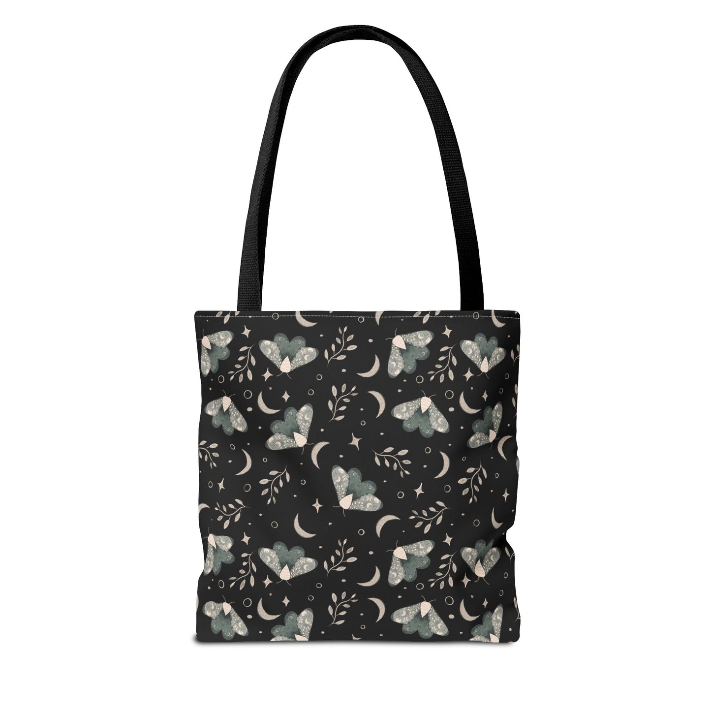 Moth Tote Bag - Witchy Aesthetic Design by Anndria