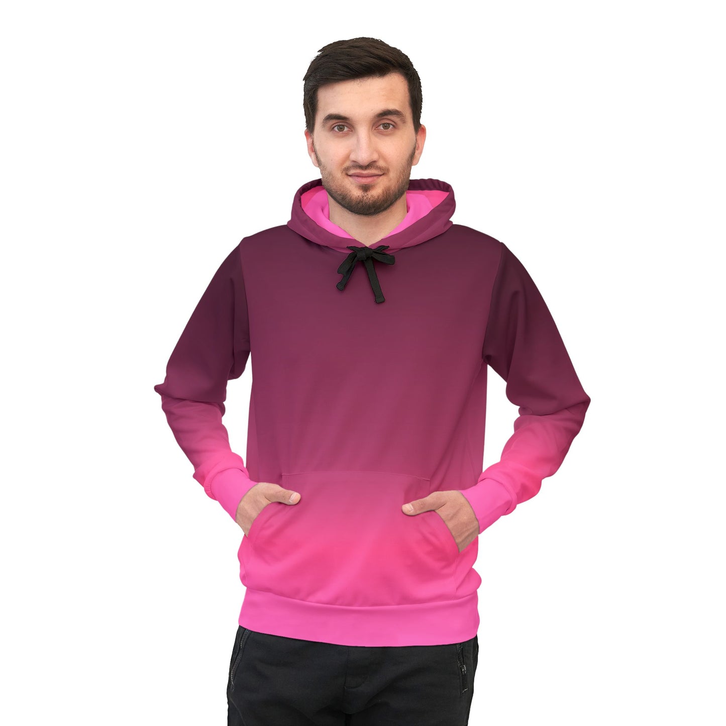 Pink Ombre Hoodie