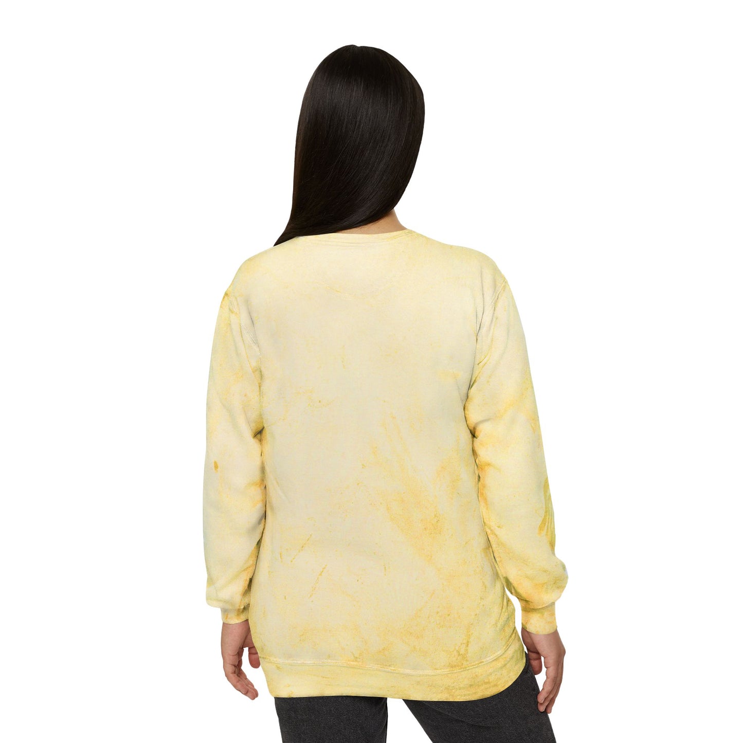 Highland Cow Color Blast Unisex Crewneck Sweatshirt - Vibrant & Cozy Apparel