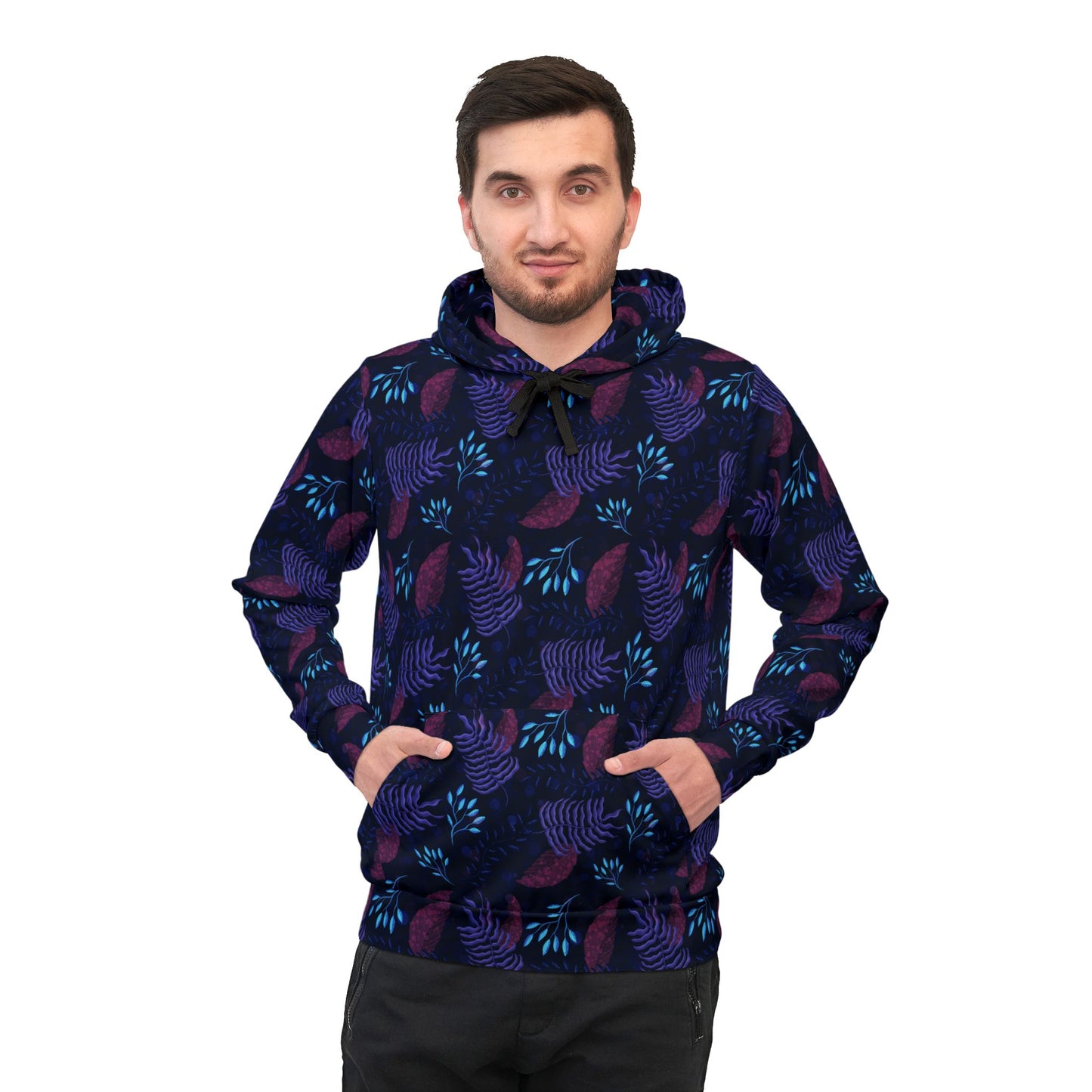 Midnight Earthy Botanical Hoodie
