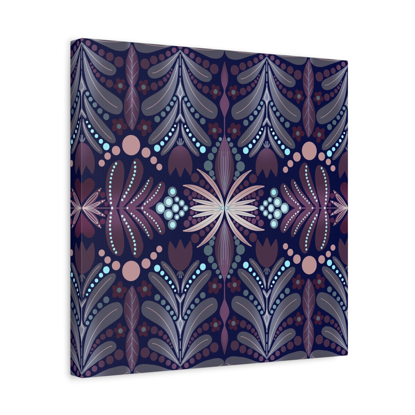 Floral Wall Art - Matte Canvas Print - Mystic Folklore