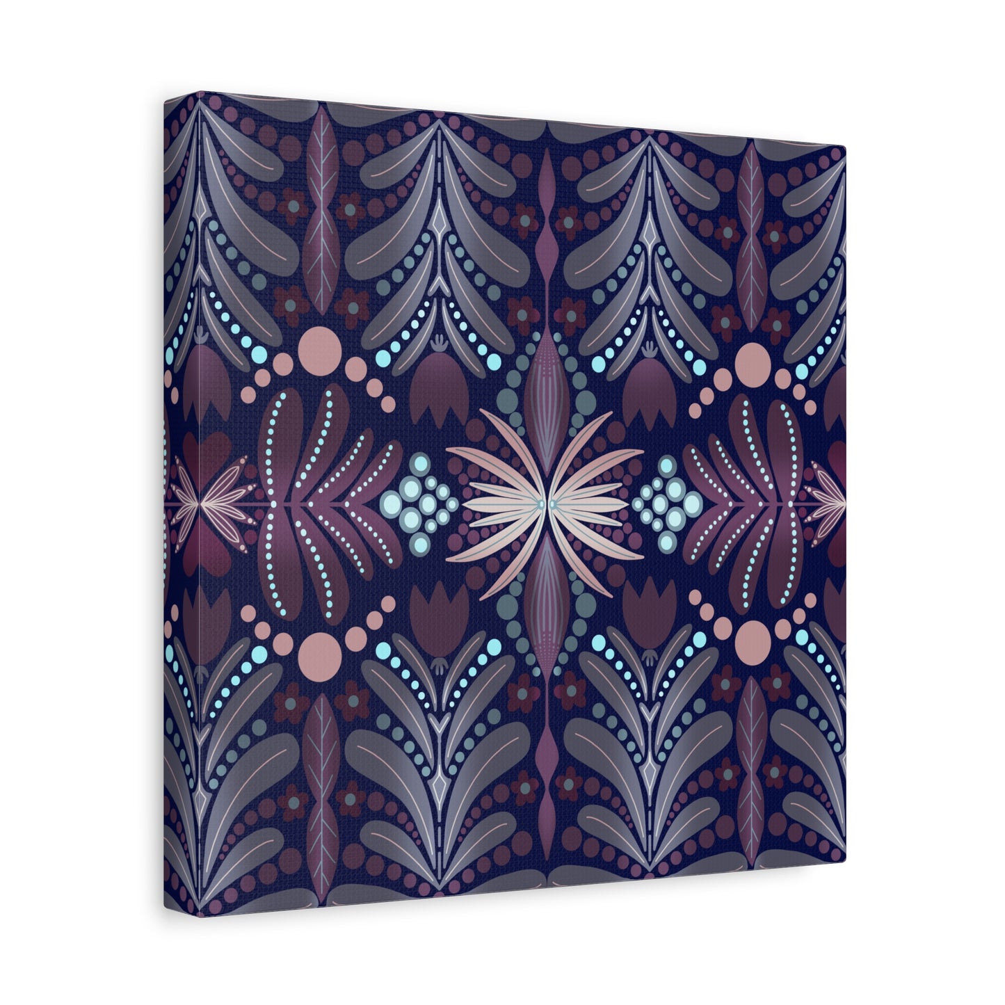 Floral Wall Art - Matte Canvas Print - Mystic Folklore