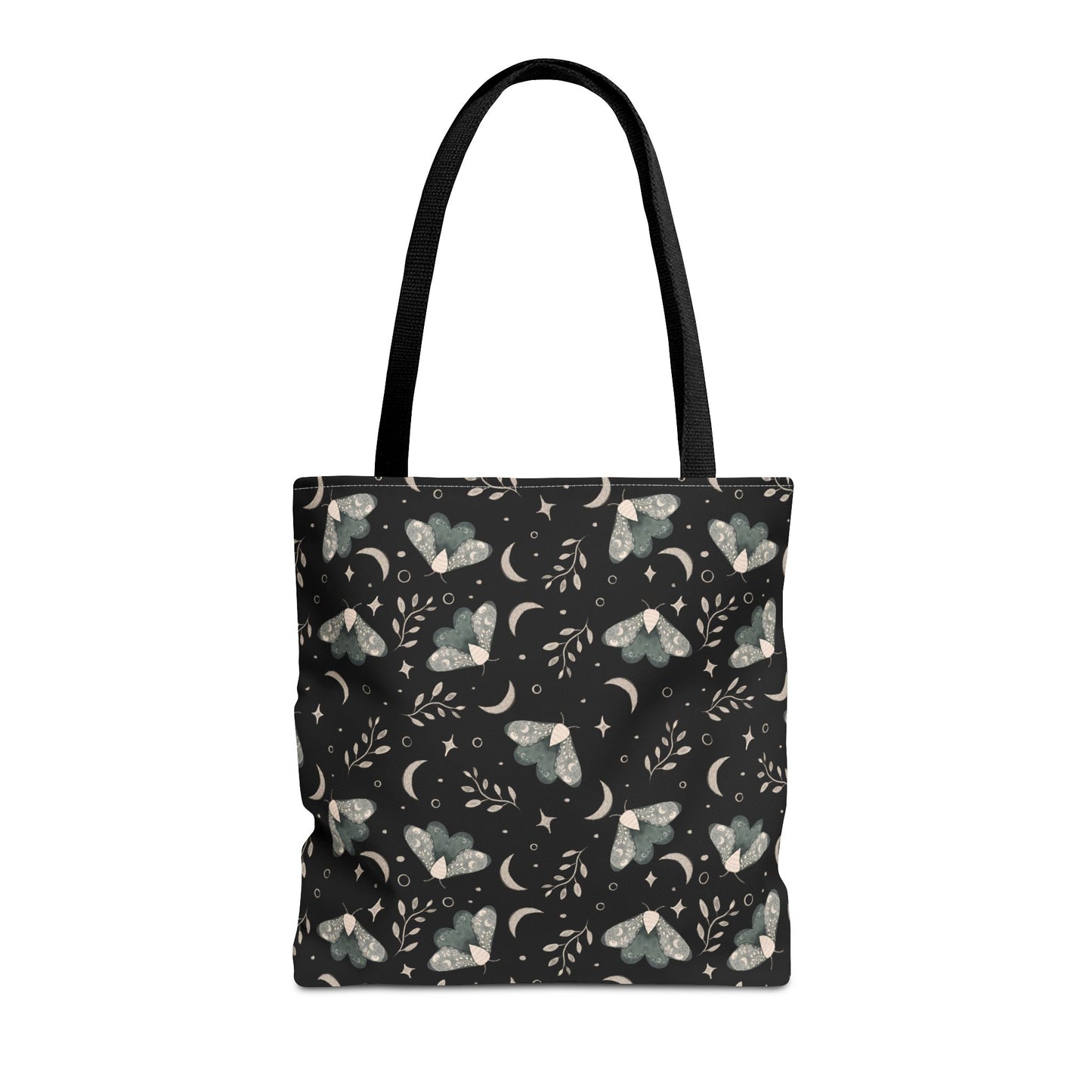 Moth Tote Bag - Witchy Aesthetic Design by Anndria